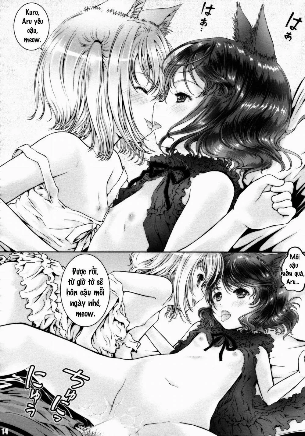HentaiVN.net - Ảnh 13 - Nyan Nyan Daisuki!! - Chap 1