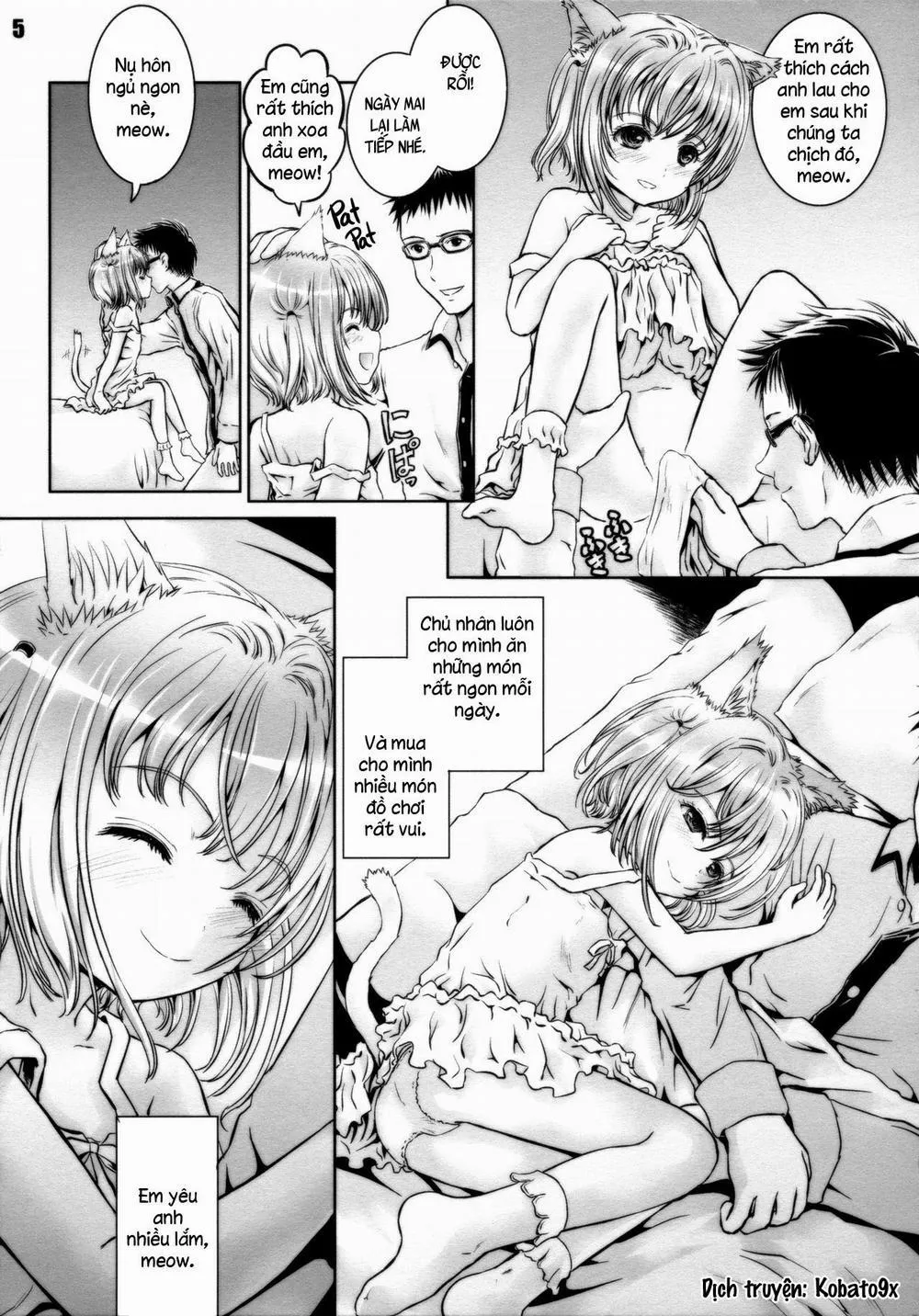 HentaiVN.net - Ảnh 4 - Nyan Nyan Daisuki!! - Chap 1
