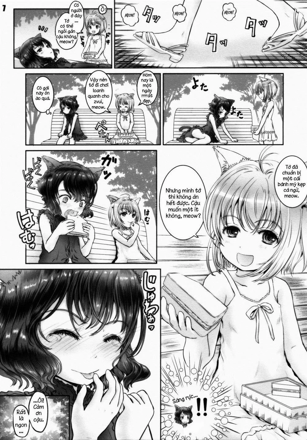 HentaiVN.net - Ảnh 6 - Nyan Nyan Daisuki!! - Chap 1