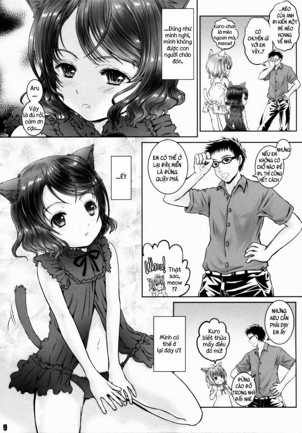 HentaiVN.net - Ảnh 8 - Nyan Nyan Daisuki!! - Chap 1