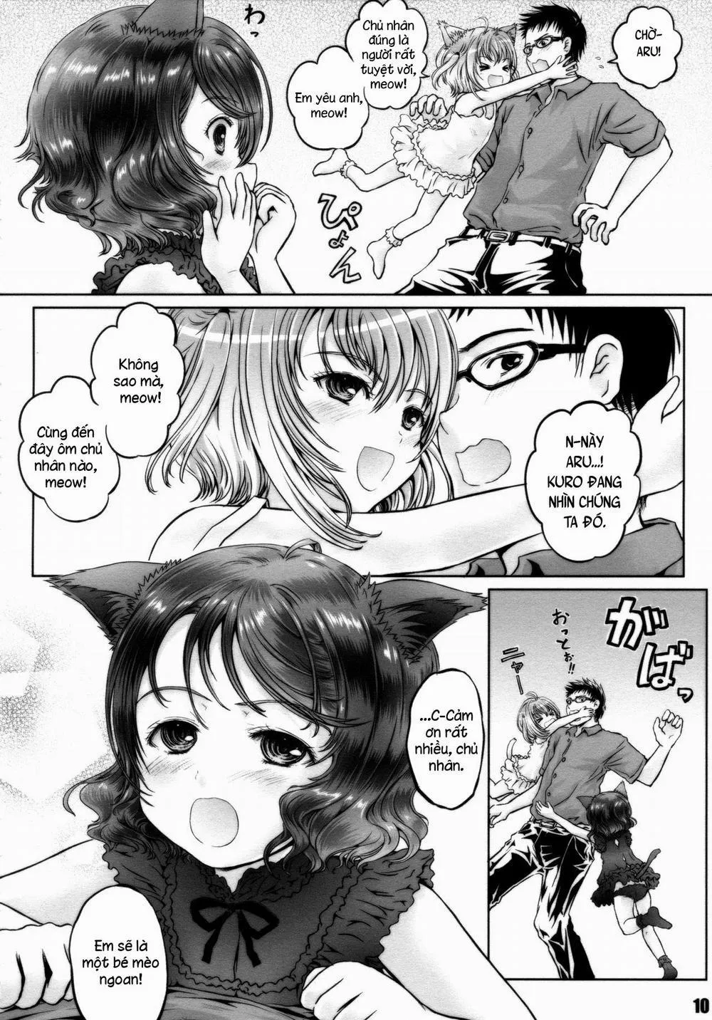 HentaiVN.net - Ảnh 9 - Nyan Nyan Daisuki!! - Chap 1