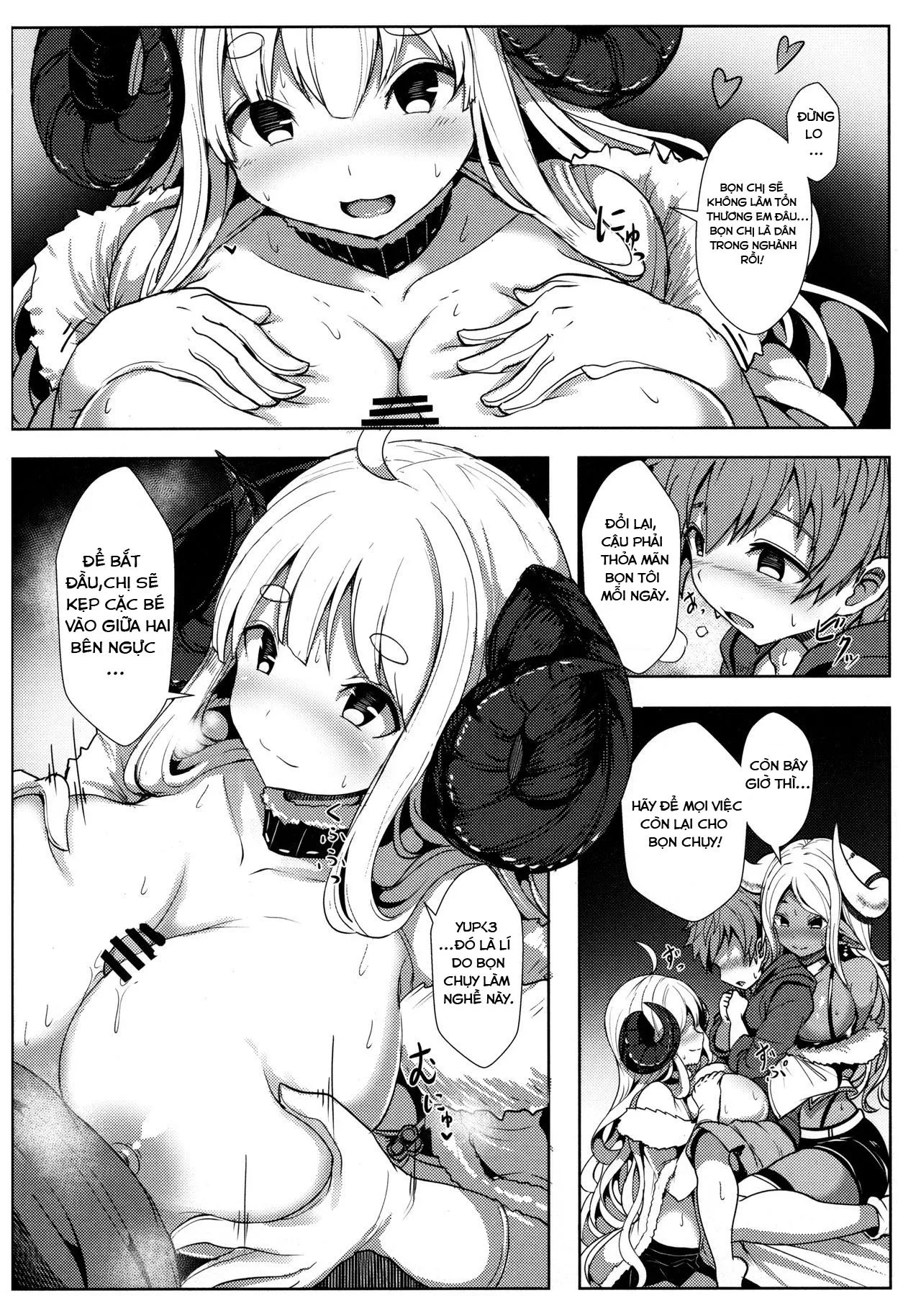 HentaiVN.net - Ảnh 3 - Caring Draph Girls - Chap 1