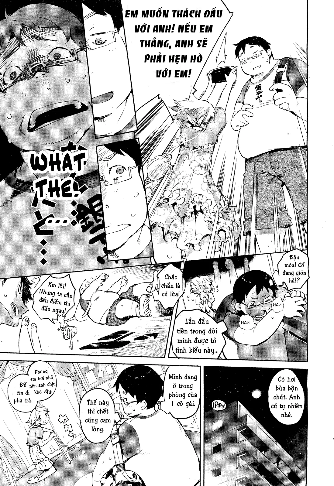 HentaiVN.net - Ảnh 4 - Dinner between the Flower and the Pig [Hana to Buta to Teishoku to] - Chap 1