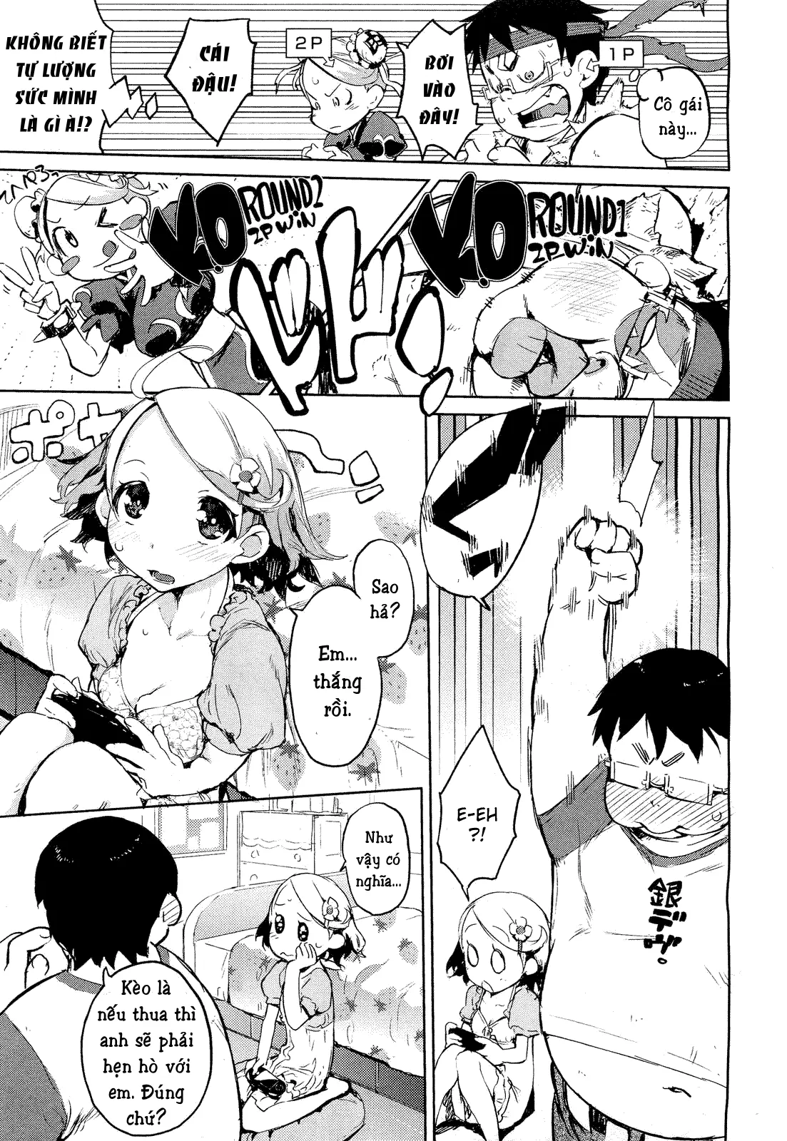 HentaiVN.net - Ảnh 6 - Dinner between the Flower and the Pig [Hana to Buta to Teishoku to] - Chap 1