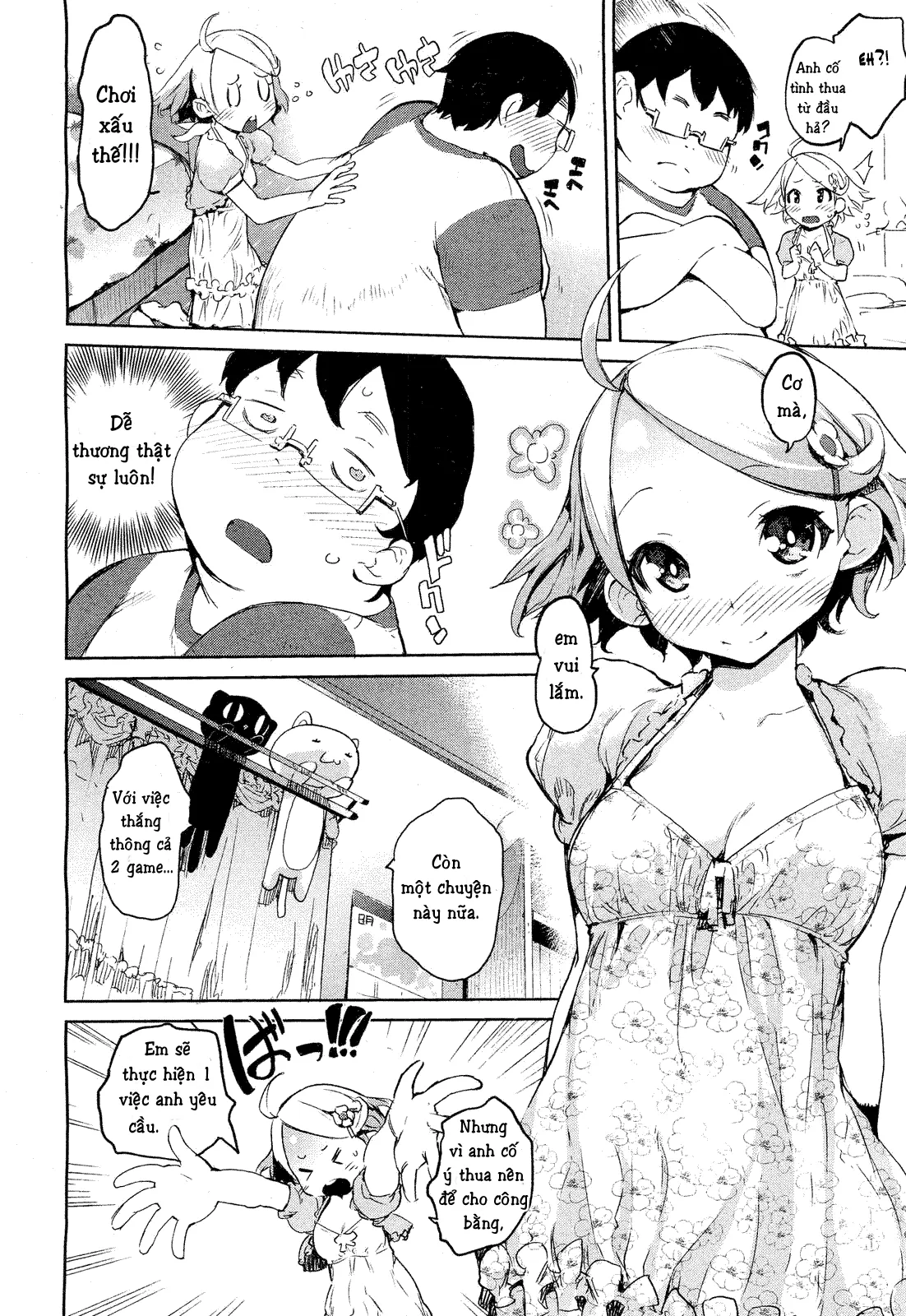 HentaiVN.net - Ảnh 7 - Dinner between the Flower and the Pig [Hana to Buta to Teishoku to] - Chap 1