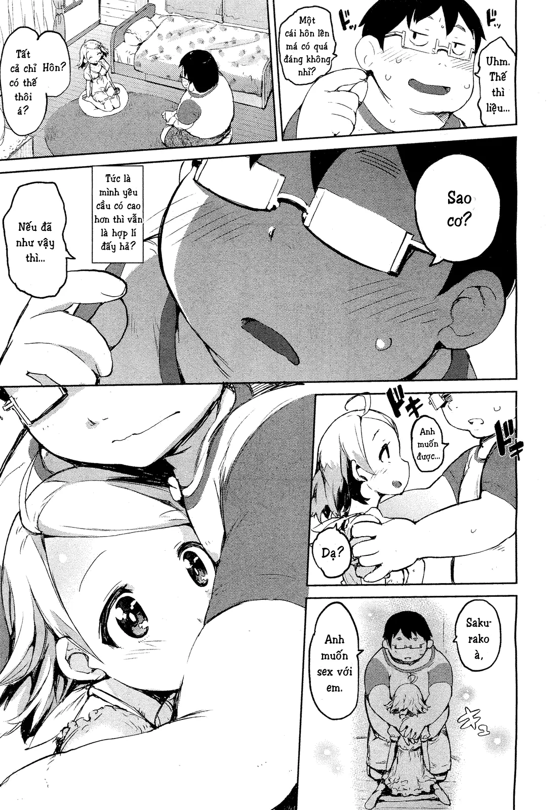 HentaiVN.net - Ảnh 8 - Dinner between the Flower and the Pig [Hana to Buta to Teishoku to] - Chap 1