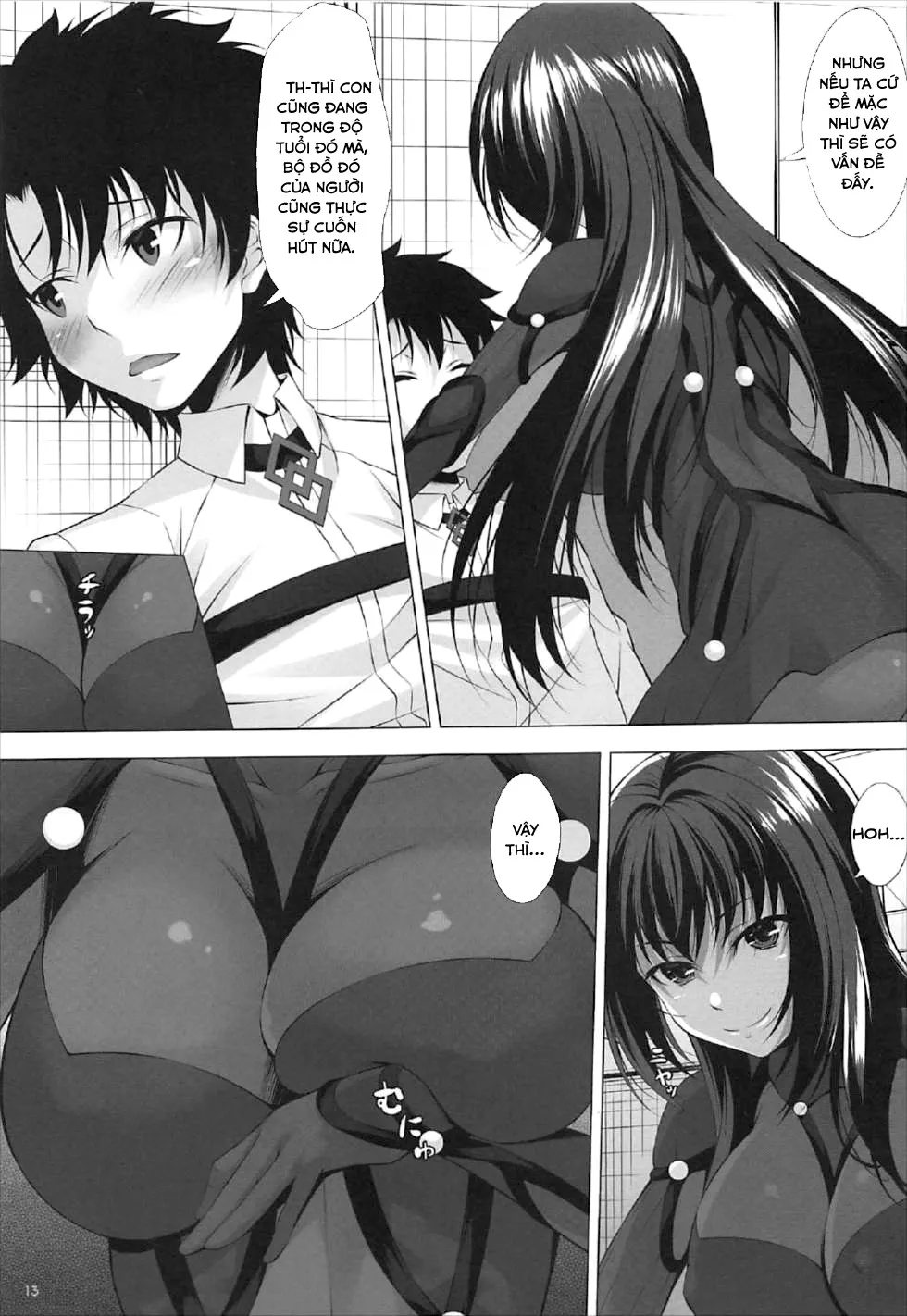 HentaiVN.net - Ảnh 12 - Mùa hè tới... [Natsu dakedo] - Chap 1