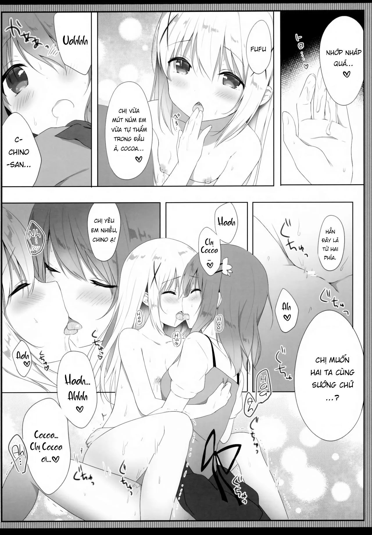 HentaiVN.net - Ảnh 13 - Chino’s Sweet & Fatty Milk [Amatoro Chino Milk] - Chap 1