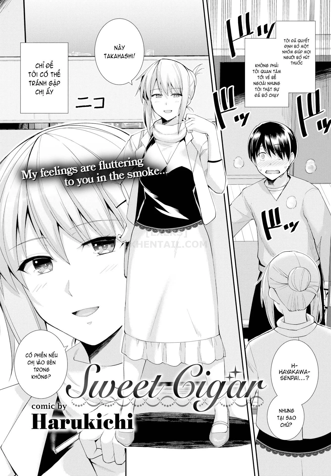 HentaiVN.net - Ảnh 5 - Sweet Cigar [Comic Bavel 2019-11] - Chap 1