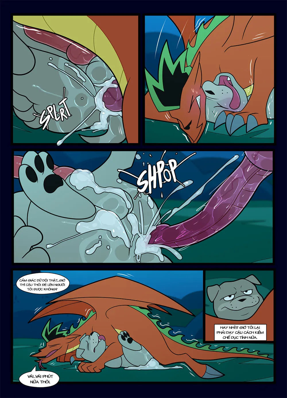 HentaiVN.net - Ảnh 23 - Rồng học giáo dục giới tính [Dragon Lesson] - Chap 1