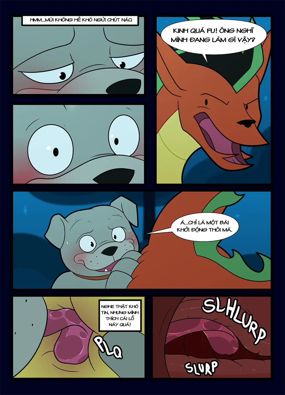 HentaiVN.net - Ảnh 5 - Rồng học giáo dục giới tính [Dragon Lesson] - Chap 1