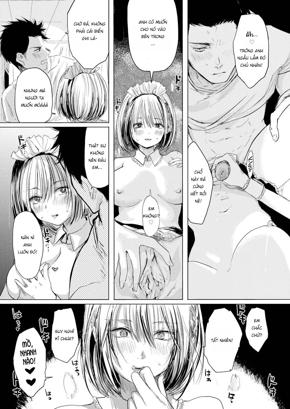 HentaiVN.net - Ảnh 14 - Em sẽ luôn là hầu gái của anh [I'll always be a maid; I'll Always be a Maid!] - Chap 1