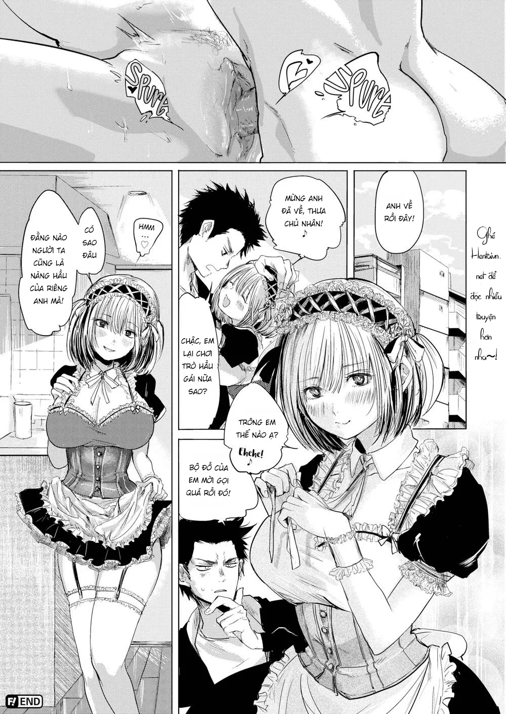HentaiVN.net - Ảnh 19 - Em sẽ luôn là hầu gái của anh [I'll always be a maid; I'll Always be a Maid!] - Chap 1