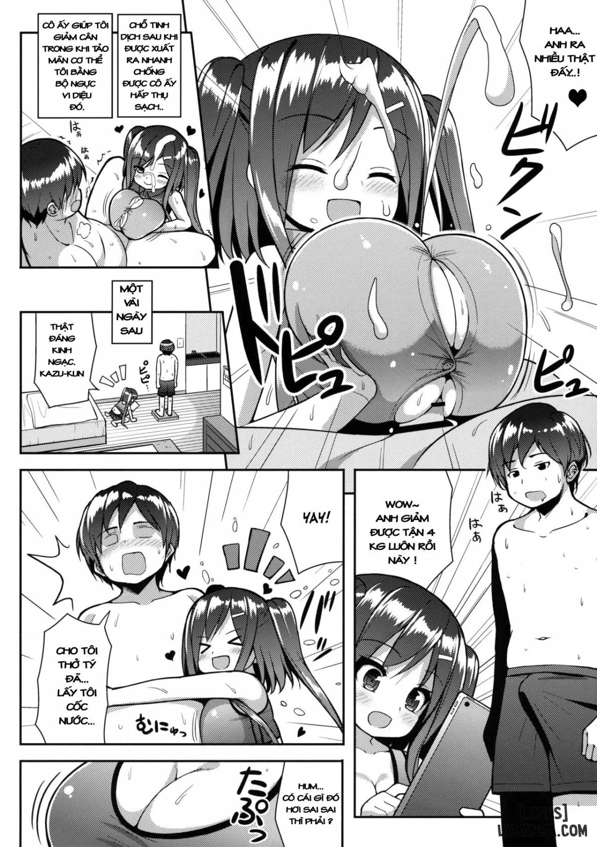 HentaiVN.net - Ảnh 11 - Shiboritotte Ageru ne! - Chap 1