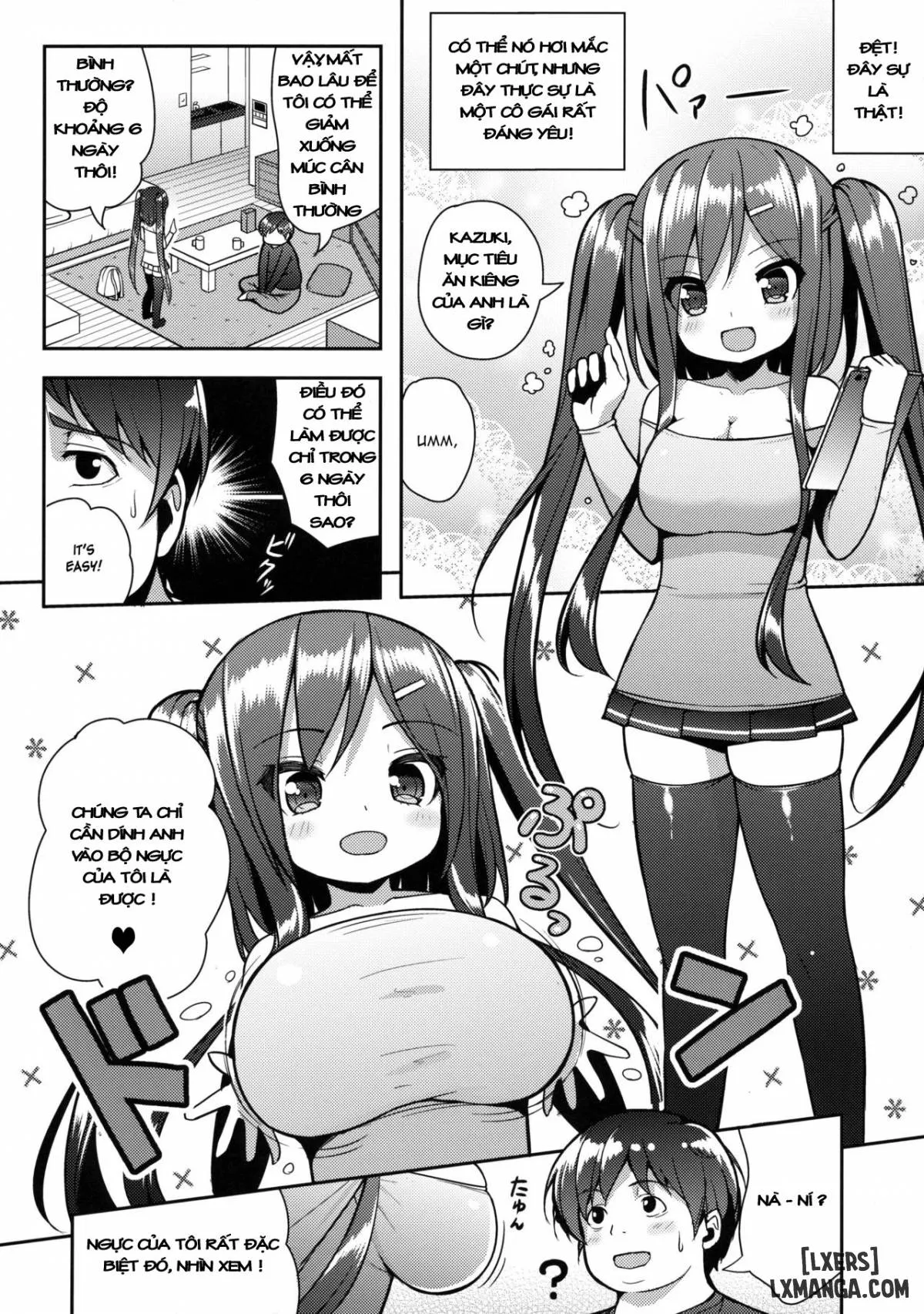 HentaiVN.net - Ảnh 5 - Shiboritotte Ageru ne! - Chap 1