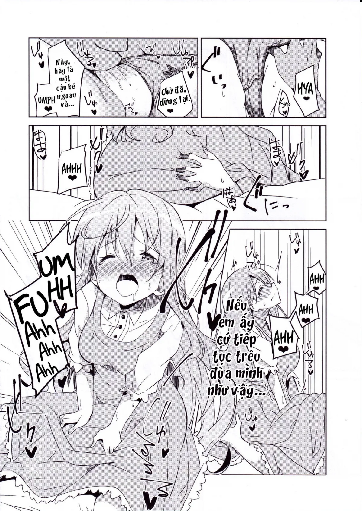 HentaiVN.net - Ảnh 10 - Gochuumon no Mocha desu (Gochuumon wa Usagi Desu ka?) [The Order is Mocha] - Chap 1