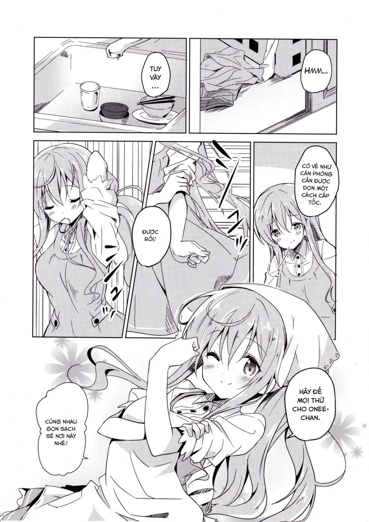 HentaiVN.net - Ảnh 4 - Gochuumon no Mocha desu (Gochuumon wa Usagi Desu ka?) [The Order is Mocha] - Chap 1
