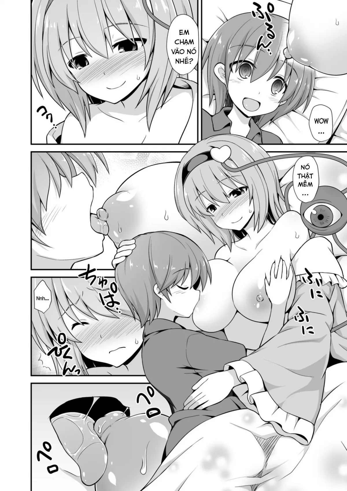 HentaiVN.net - Ảnh 11 - Tình yêu ngọt ngào, đáng yêu dành cho kẻ lang thang Satori-oneechan! (Touhou Project) [Satori Onee-chan goes to Icha Love Amaex !! Sweet, lovely love for Satori-oneechan!] - Chap 1