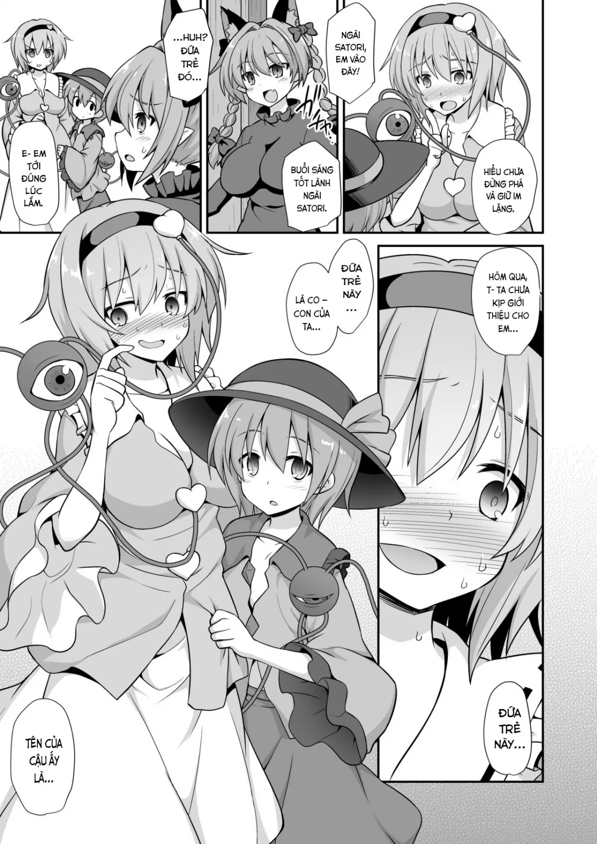 HentaiVN.net - Ảnh 24 - Tình yêu ngọt ngào, đáng yêu dành cho kẻ lang thang Satori-oneechan! (Touhou Project) [Satori Onee-chan goes to Icha Love Amaex !! Sweet, lovely love for Satori-oneechan!] - Chap 1
