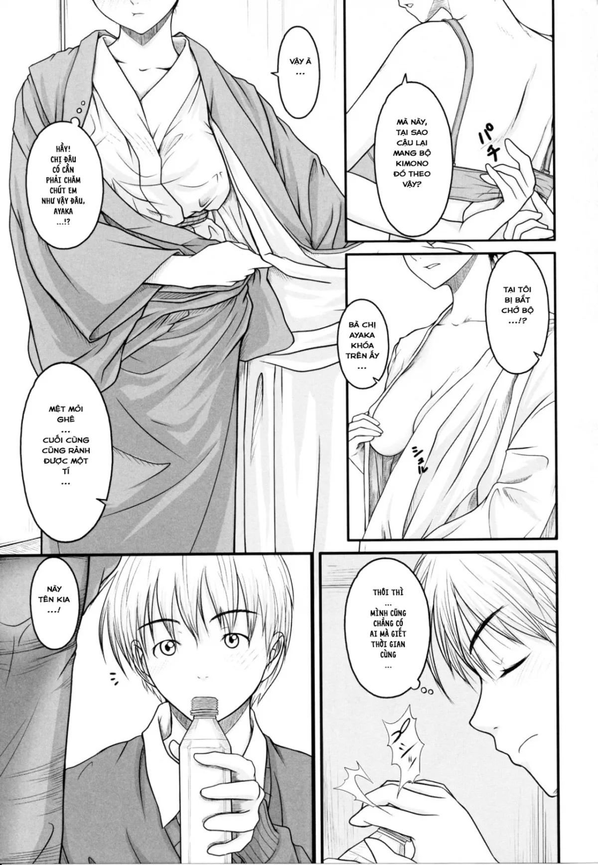 HentaiVN.net - Ảnh 4 - Ý Trời Dẫn Lối Anh Đến Phòng Trà Của Em! [二人のお茶会, Tea for Two] - Chap 1