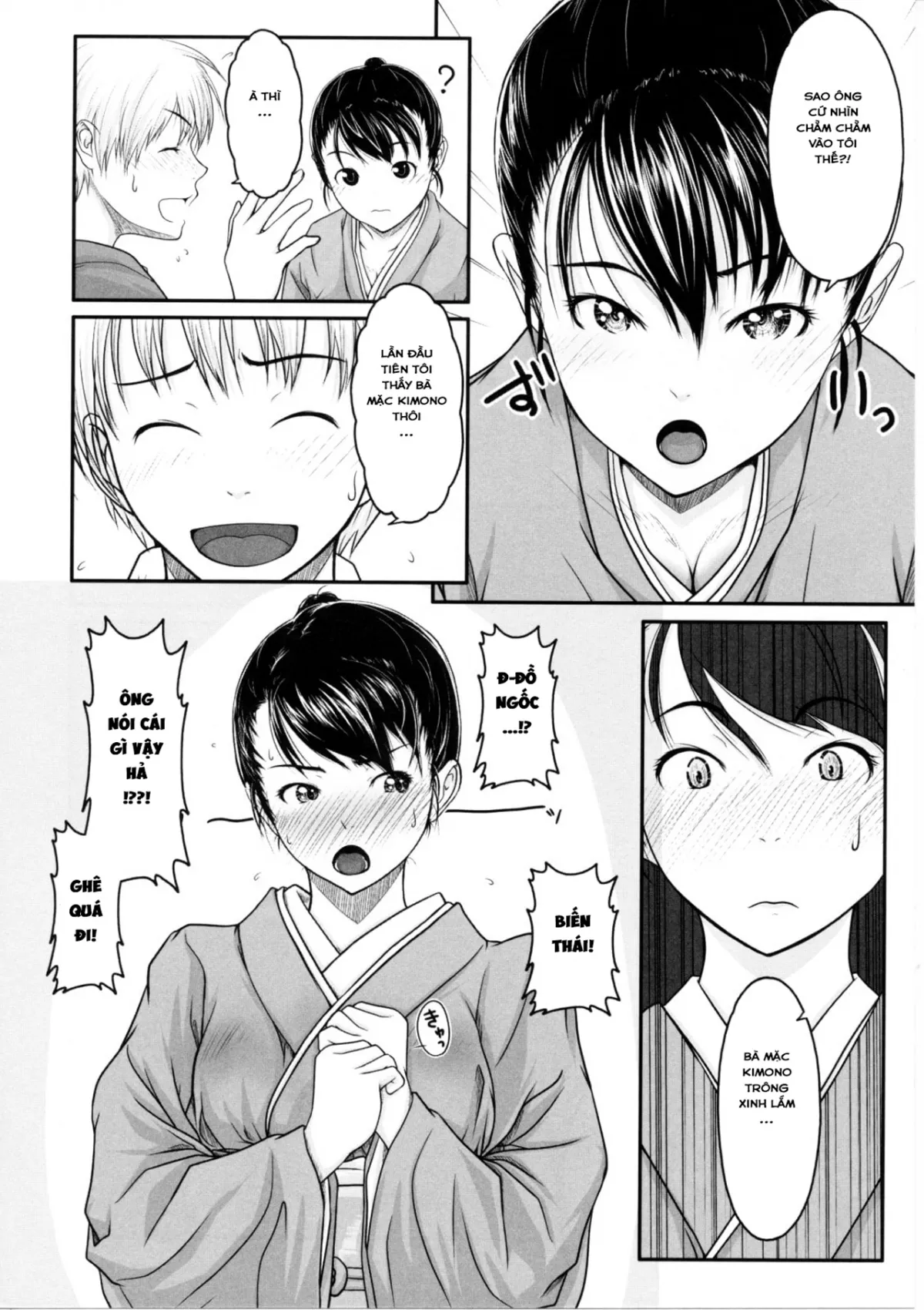 HentaiVN.net - Ảnh 7 - Ý Trời Dẫn Lối Anh Đến Phòng Trà Của Em! [二人のお茶会, Tea for Two] - Chap 1