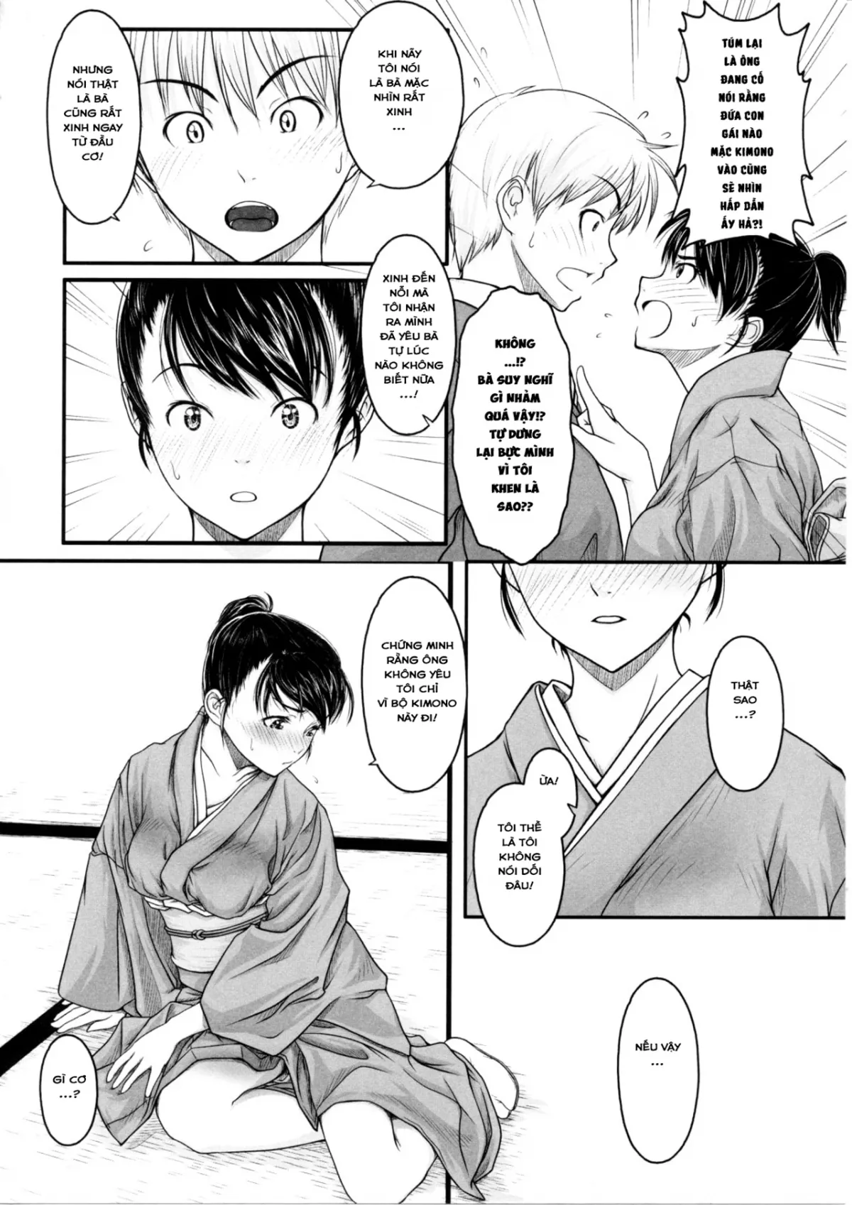 HentaiVN.net - Ảnh 9 - Ý Trời Dẫn Lối Anh Đến Phòng Trà Của Em! [二人のお茶会, Tea for Two] - Chap 1