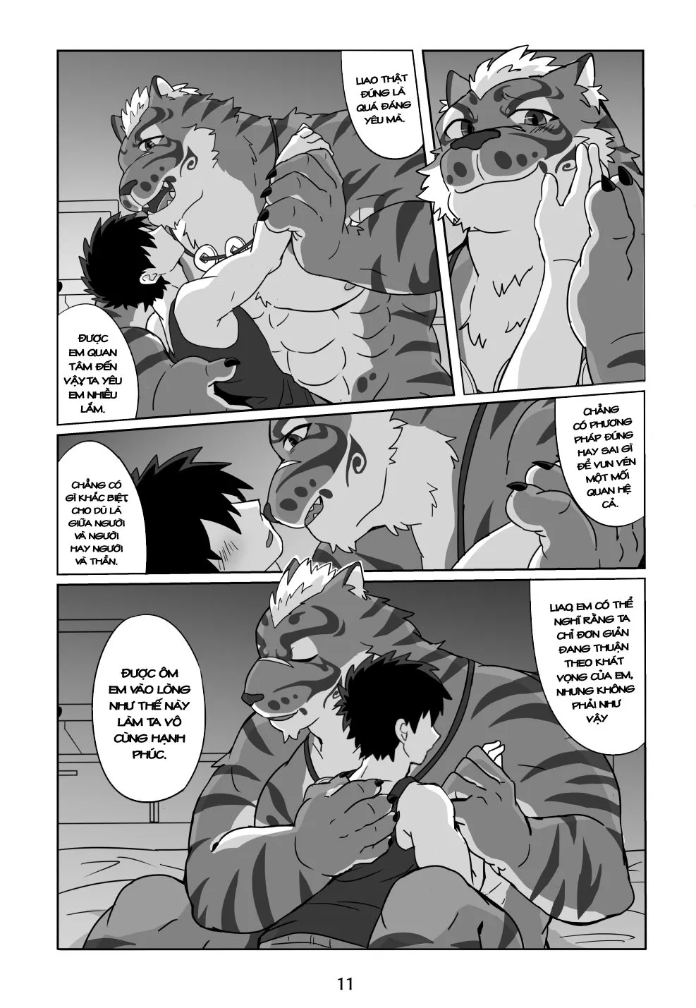 HentaiVN.net - Ảnh 11 - Người yêu của thần - Chap 1