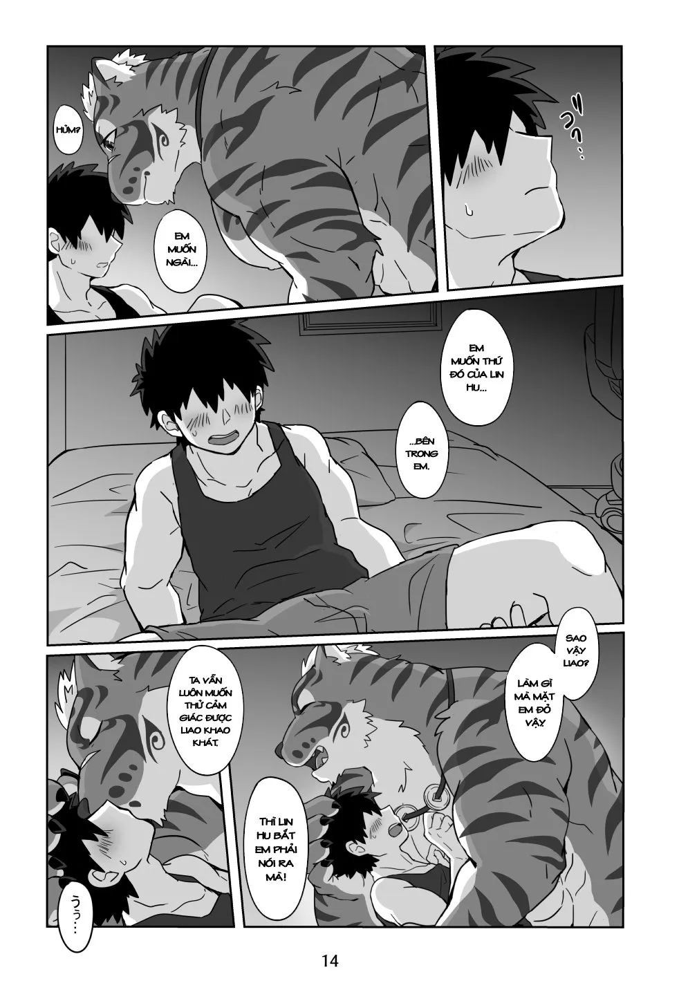 HentaiVN.net - Ảnh 14 - Người yêu của thần - Chap 1