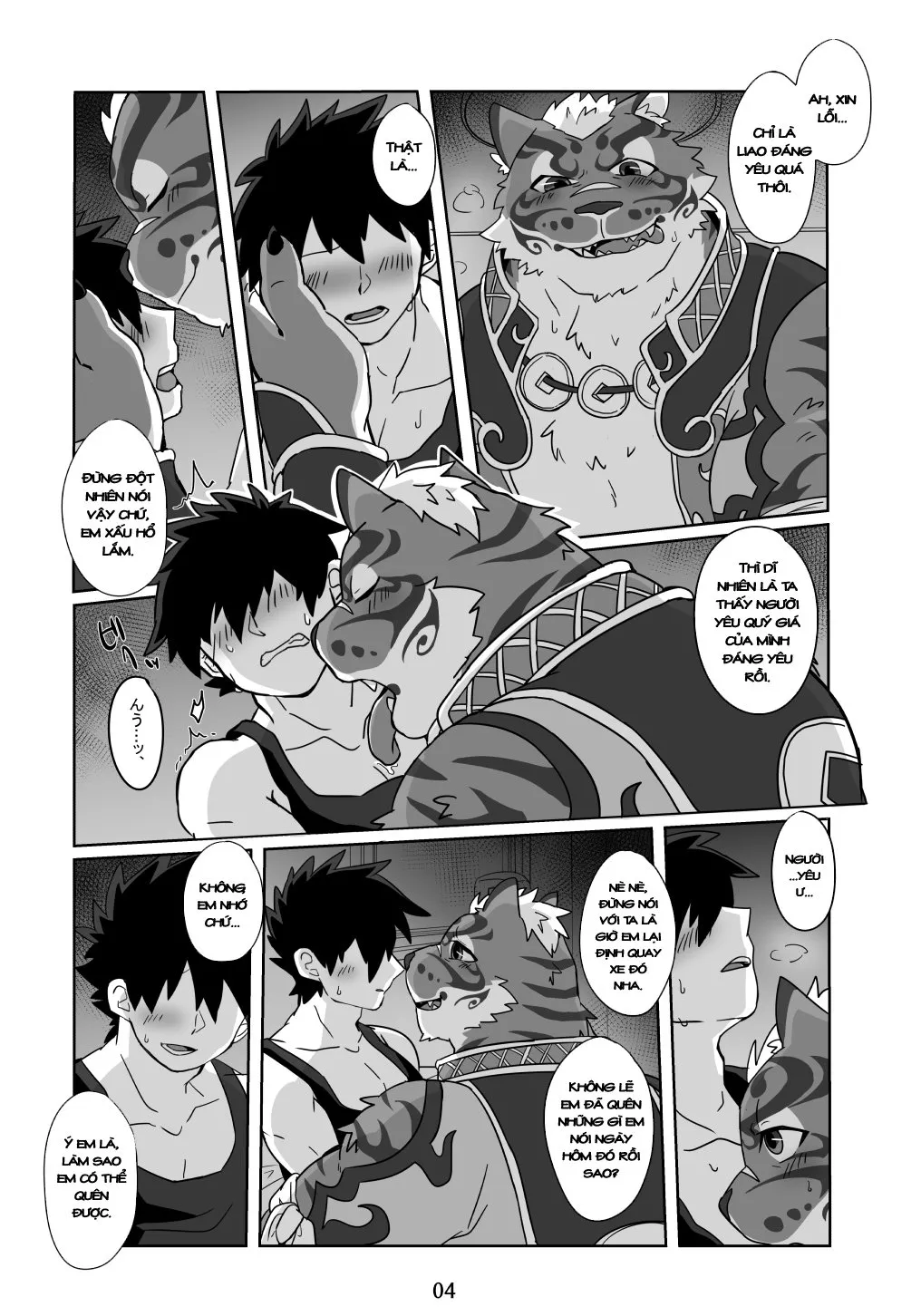 HentaiVN.net - Ảnh 4 - Người yêu của thần - Chap 1