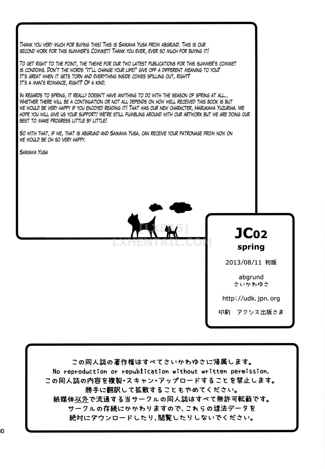 HentaiVN.net - Ảnh 32 - JC02 Spring - Chap 1