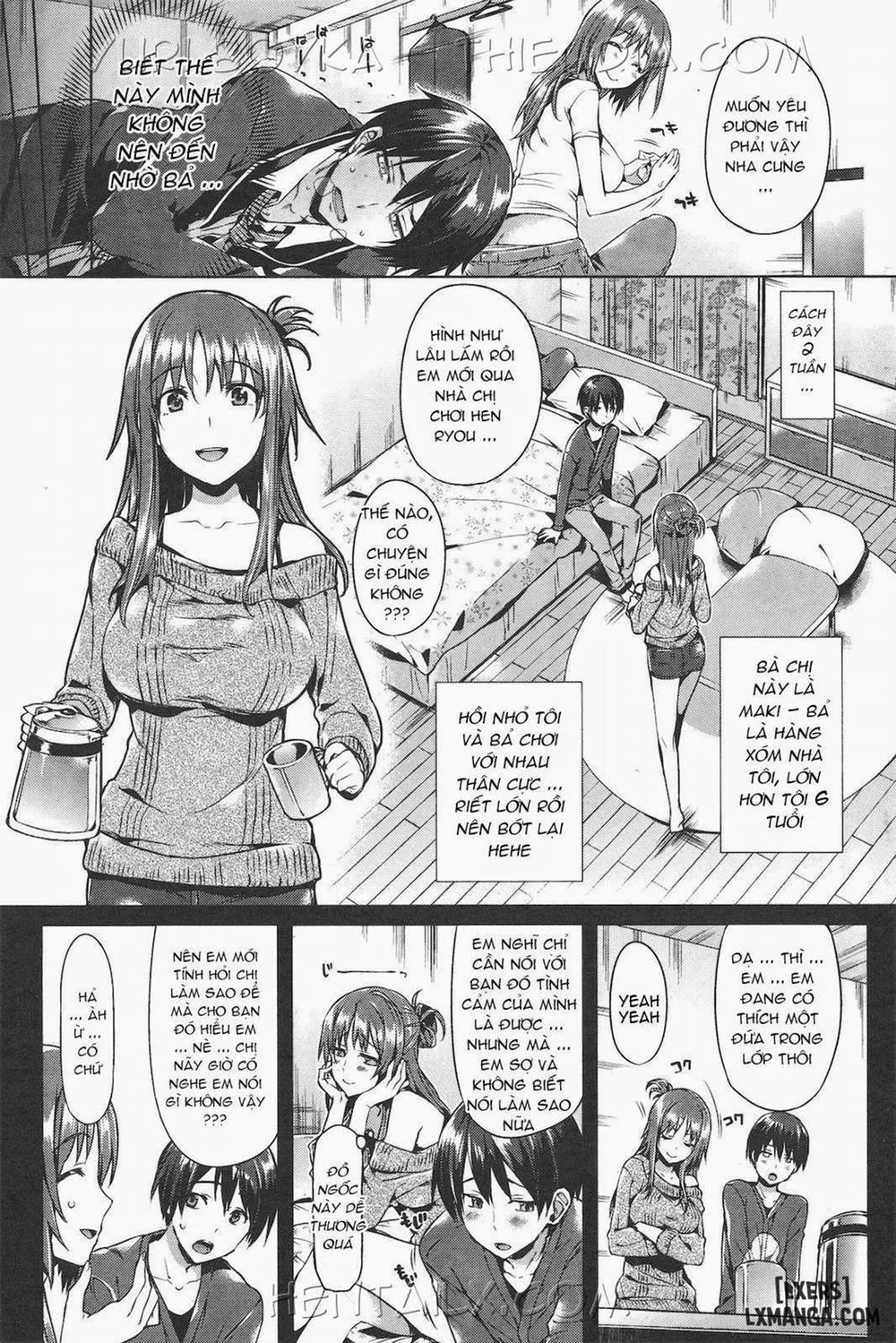 HentaiVN.net - Ảnh 4 - Unexpected Love - Chap 1
