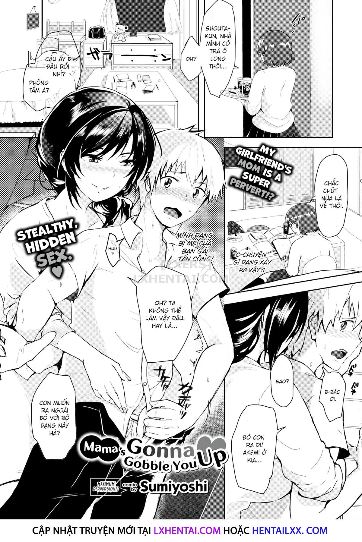 HentaiVN.net - Ảnh 3 - Mama's Gonna Gobble You Up [Comic Bavel 2017-03] - Chap 1
