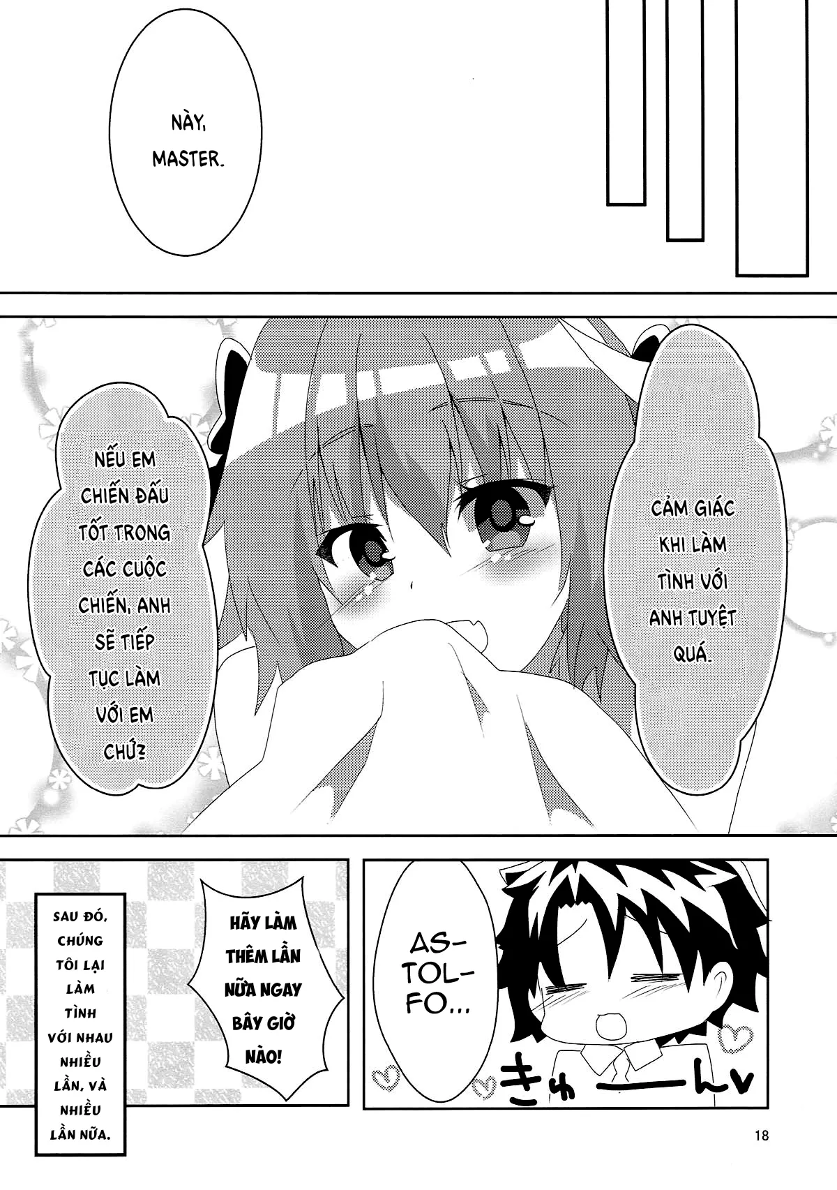 HentaiVN.net - Ảnh 20 - Trái tim Astolfo [AstolfHeart] - Chap 1