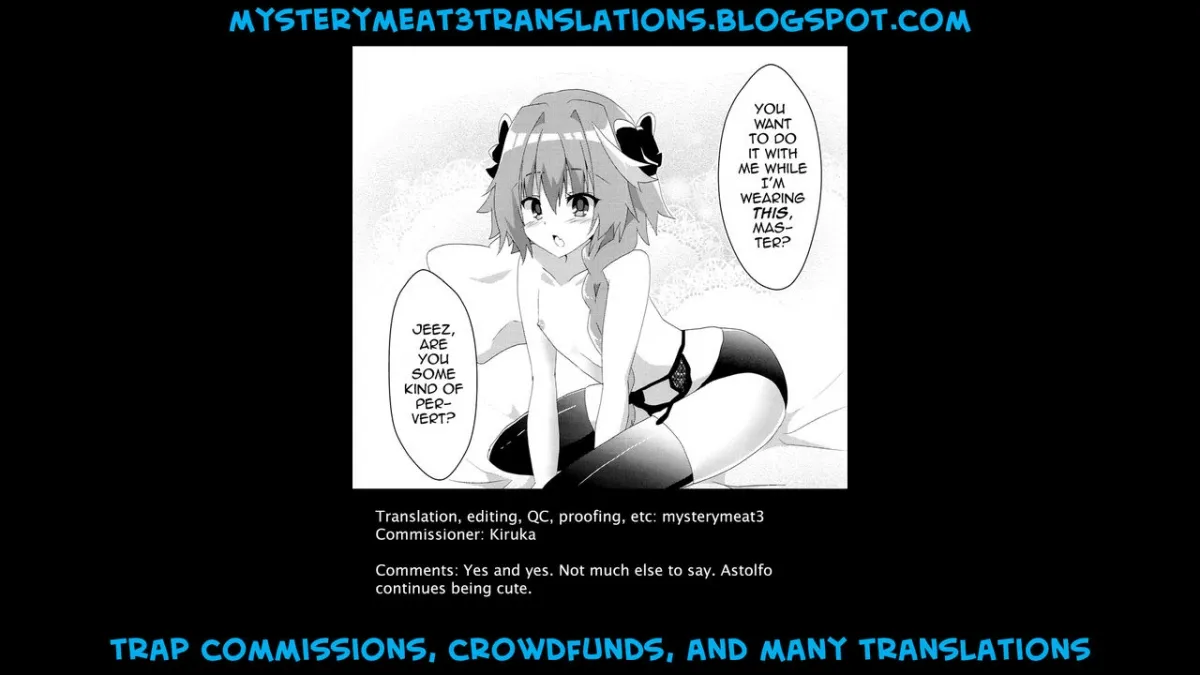 HentaiVN.net - Ảnh 23 - Trái tim Astolfo [AstolfHeart] - Chap 1