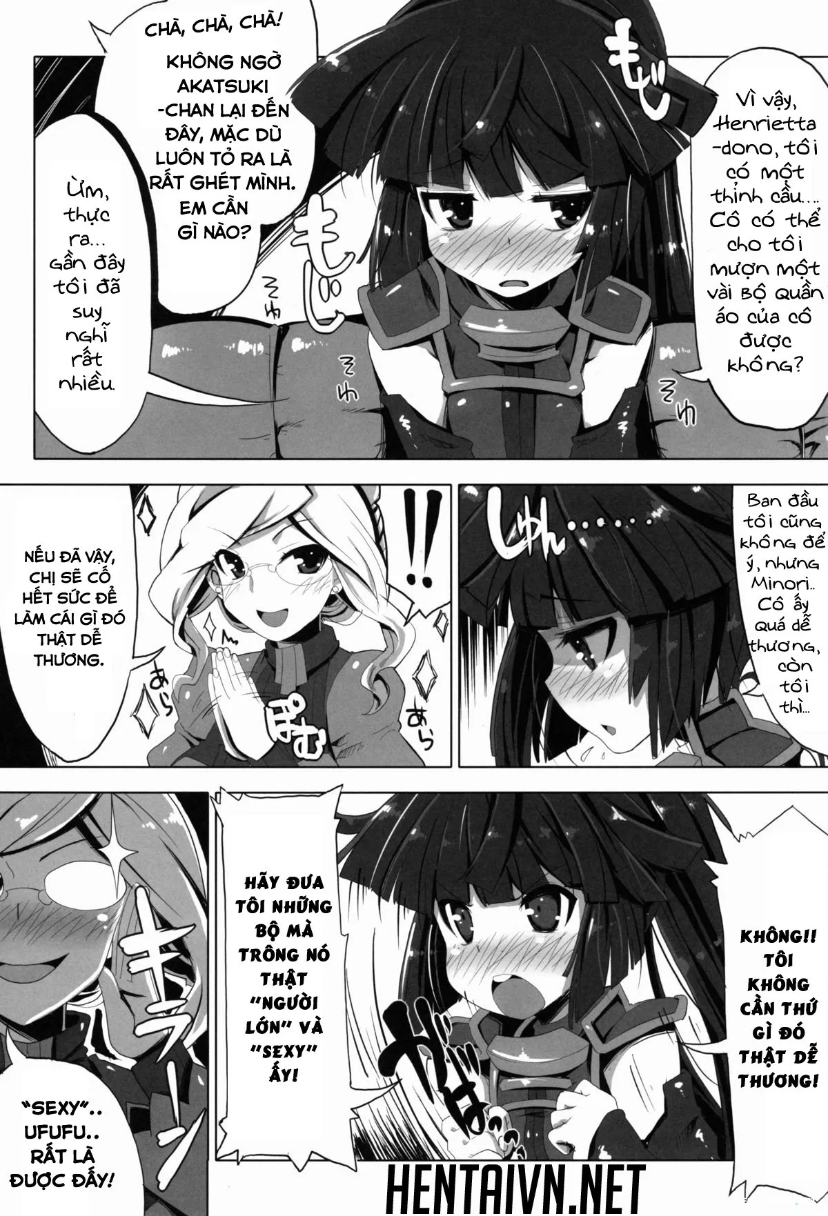 HentaiVN.net - Ảnh 3 - May mắn nhận được trang bị hiếm (Log Horizon) [MMO ni Okeru Rare Soubitte Ero Soubi no Koto da yo ne!, Rare Equipment in an MMO Means Erotic Equipment, Right!?] - Chap 1