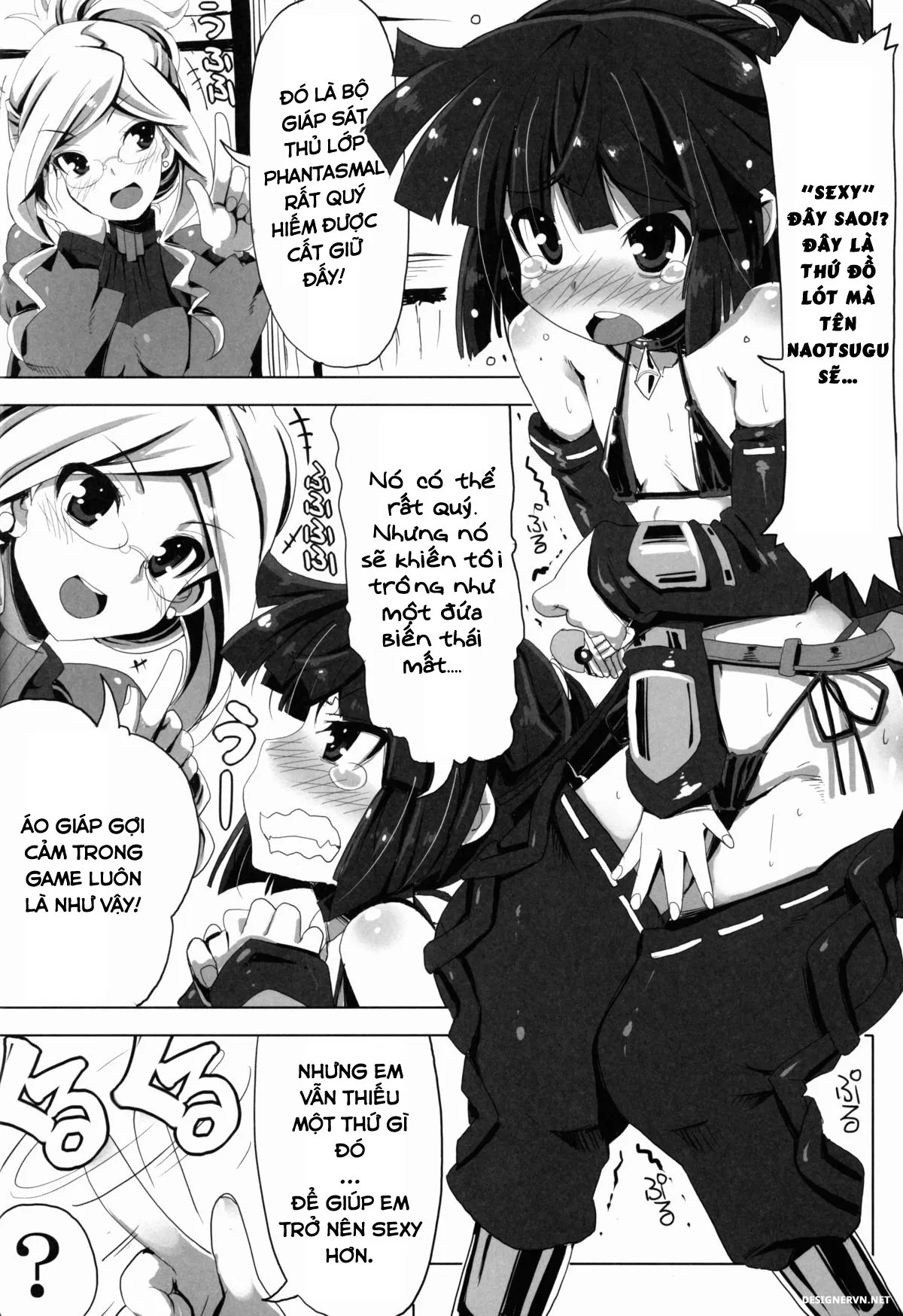HentaiVN.net - Ảnh 4 - May mắn nhận được trang bị hiếm (Log Horizon) [MMO ni Okeru Rare Soubitte Ero Soubi no Koto da yo ne!, Rare Equipment in an MMO Means Erotic Equipment, Right!?] - Chap 1