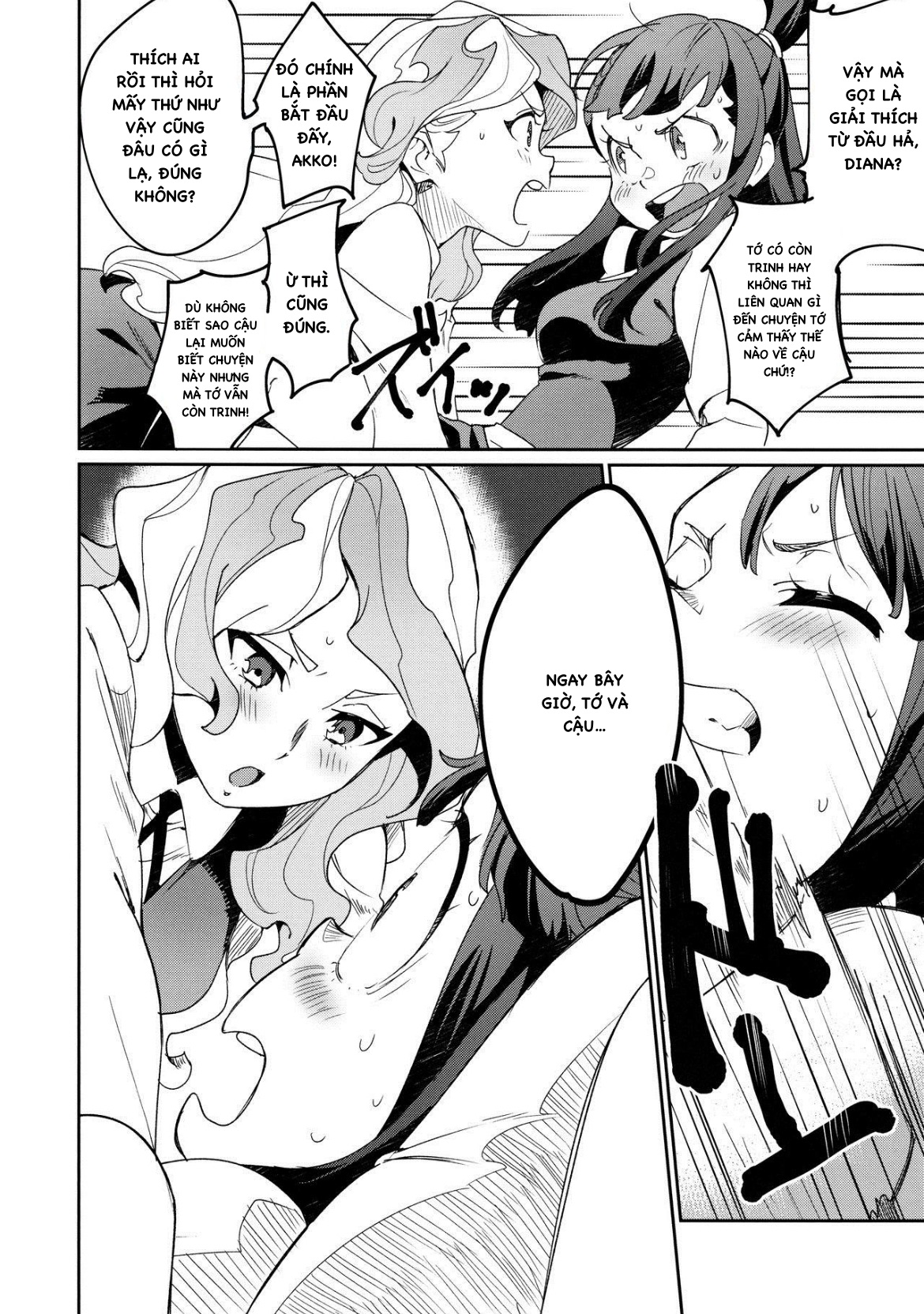 HentaiVN.net - Ảnh 10 - Diana x Akko Doujin - Chap 1
