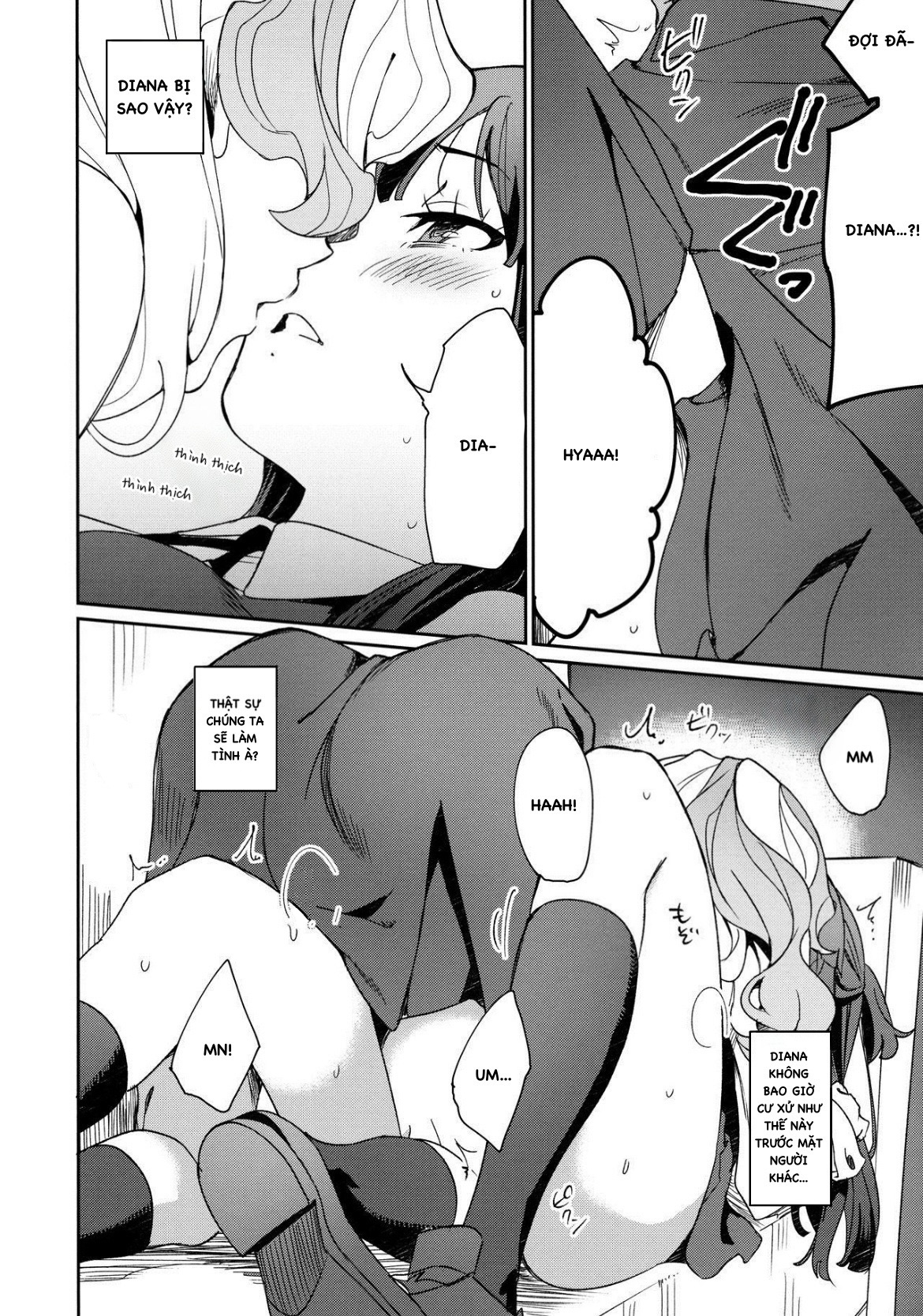 HentaiVN.net - Ảnh 12 - Diana x Akko Doujin - Chap 1