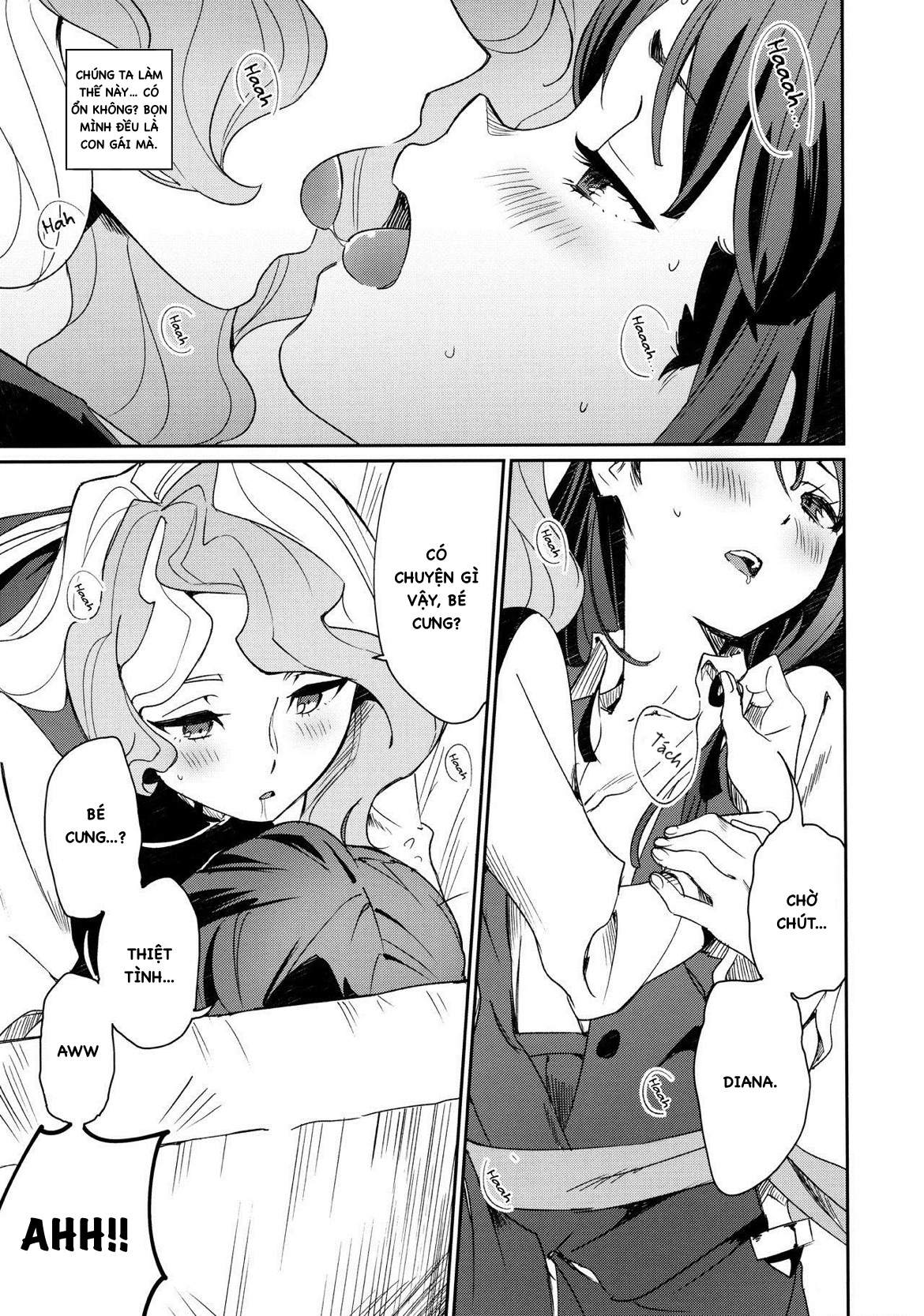 HentaiVN.net - Ảnh 13 - Diana x Akko Doujin - Chap 1