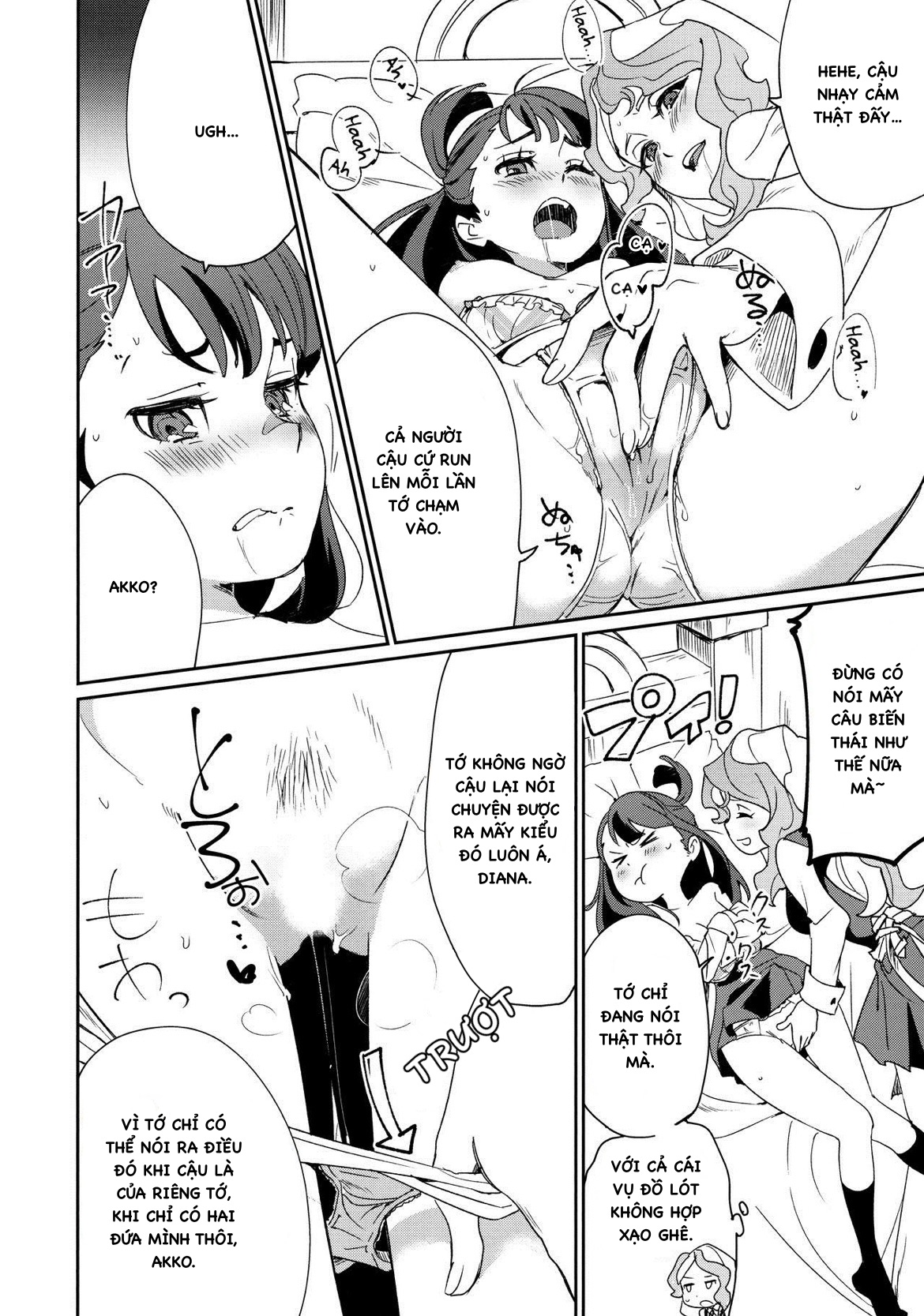 HentaiVN.net - Ảnh 24 - Diana x Akko Doujin - Chap 1