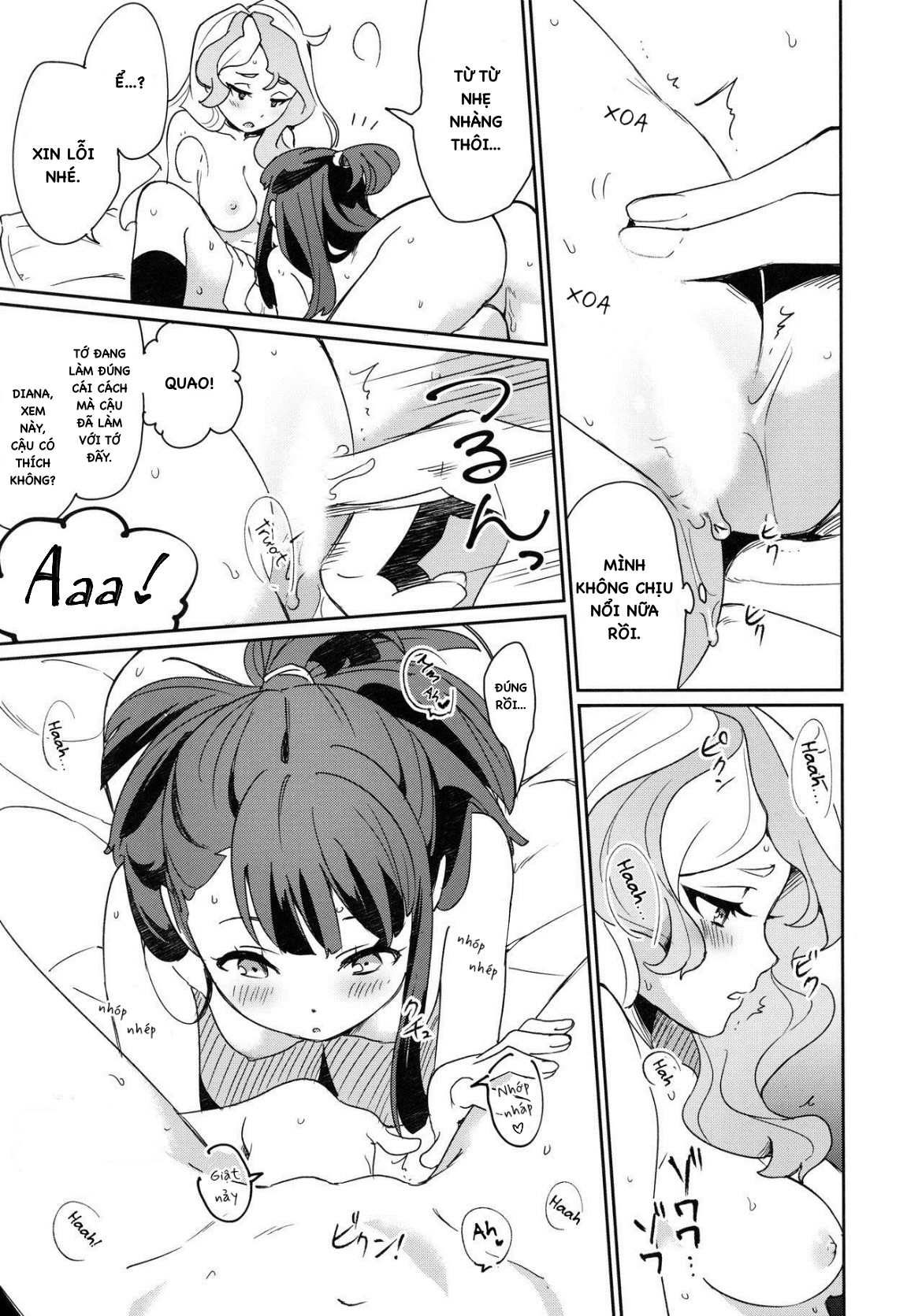HentaiVN.net - Ảnh 35 - Diana x Akko Doujin - Chap 1
