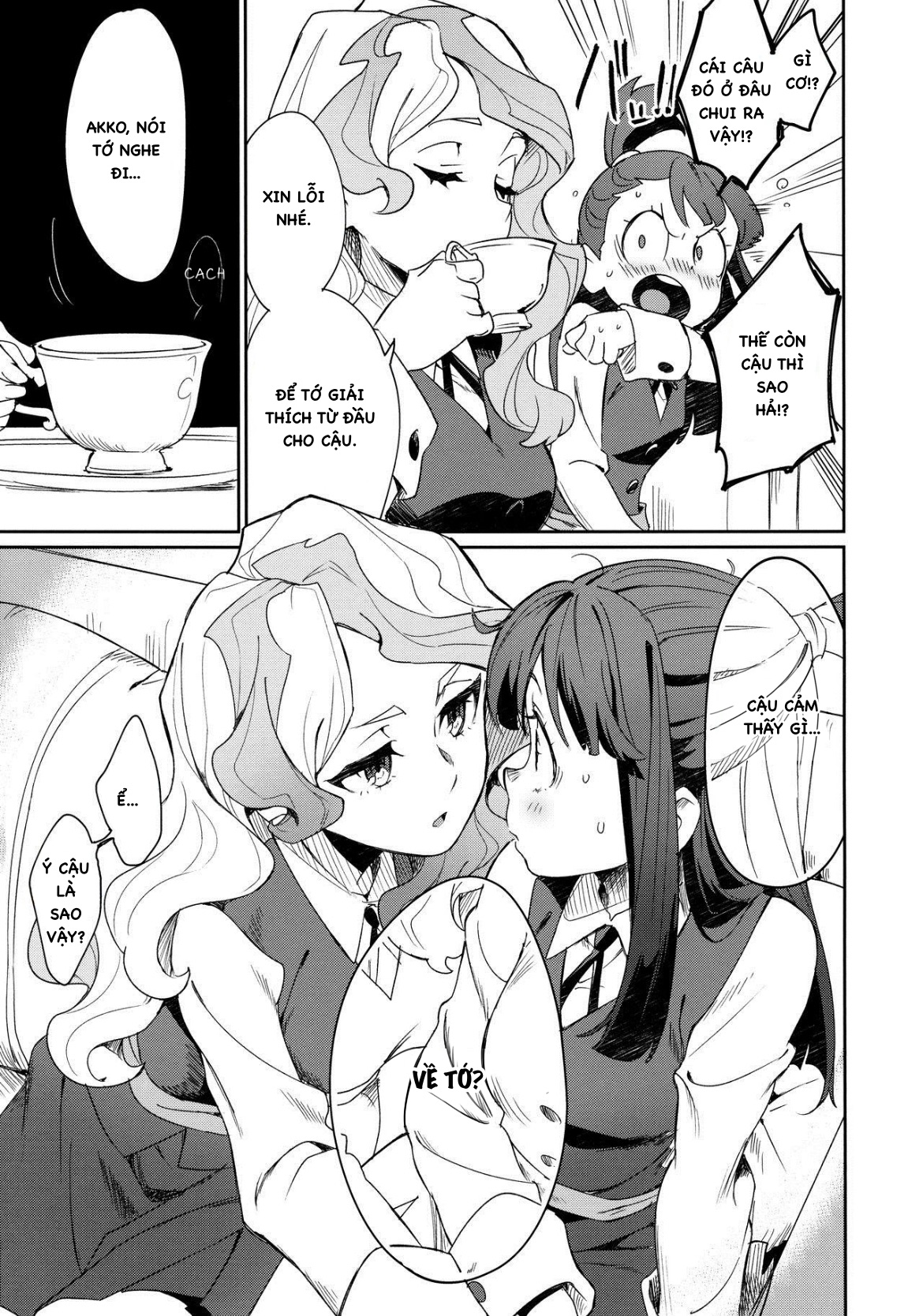 HentaiVN.net - Ảnh 9 - Diana x Akko Doujin - Chap 1