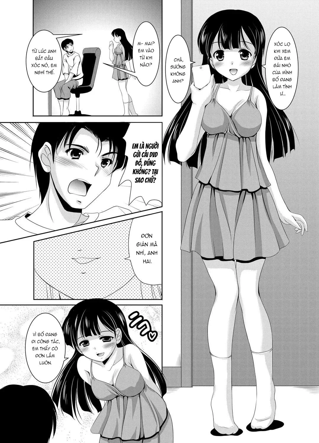 HentaiVN.net - Ảnh 11 - Kazoku Soukan - Chap 1