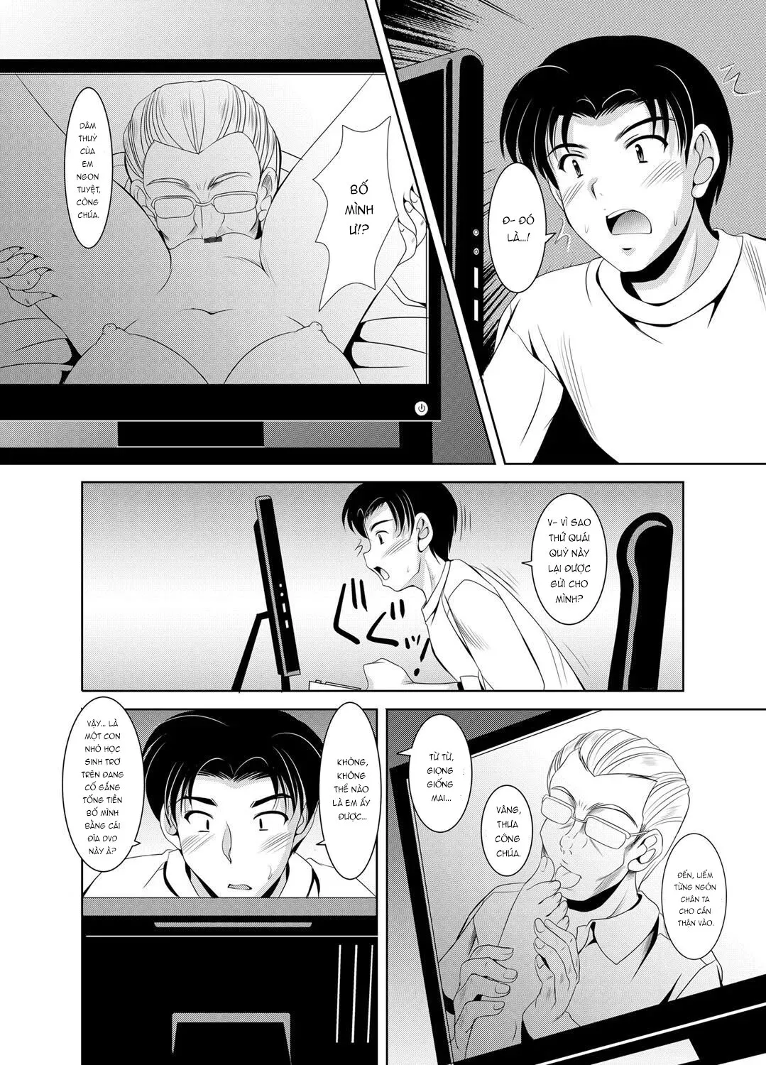 HentaiVN.net - Ảnh 5 - Kazoku Soukan - Chap 1
