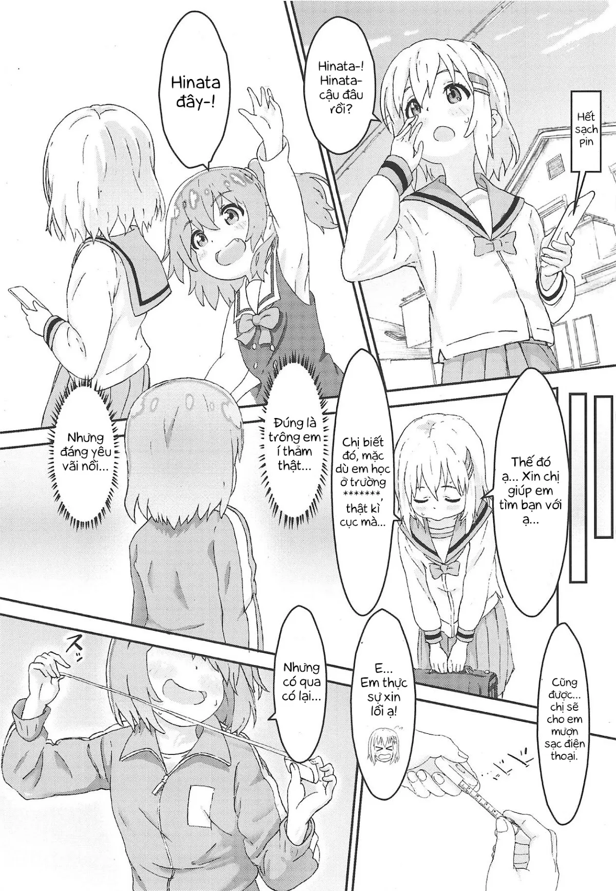 HentaiVN.net - Ảnh 5 - Watashi ni Yama Susume Shoujo ga Maiorita! (Yama no Susume, Watashi ni Tenshi ga Maiorita!) - Chap 1