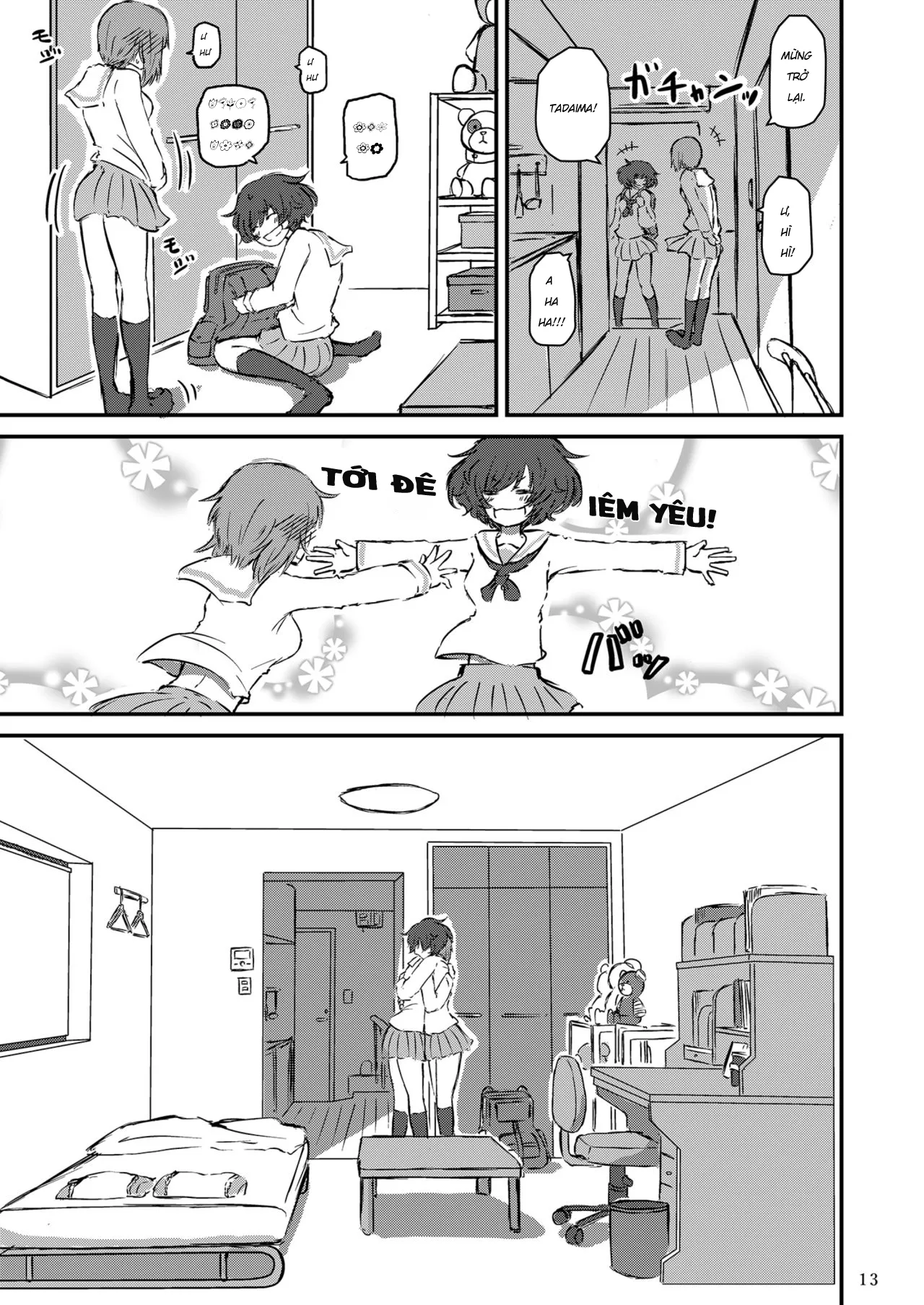 HentaiVN.net - Ảnh 14 - Chìm Vào Đại Dương [Taikai ni Shizumu.] - Chap 1
