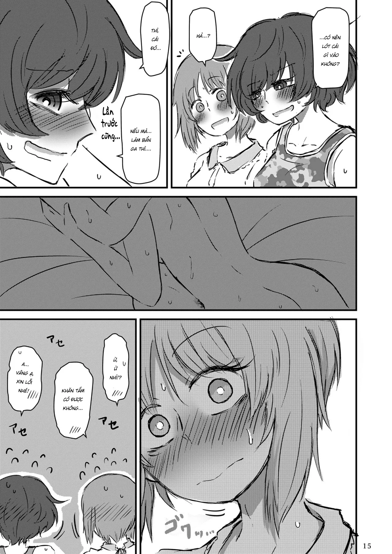 HentaiVN.net - Ảnh 16 - Chìm Vào Đại Dương [Taikai ni Shizumu.] - Chap 1