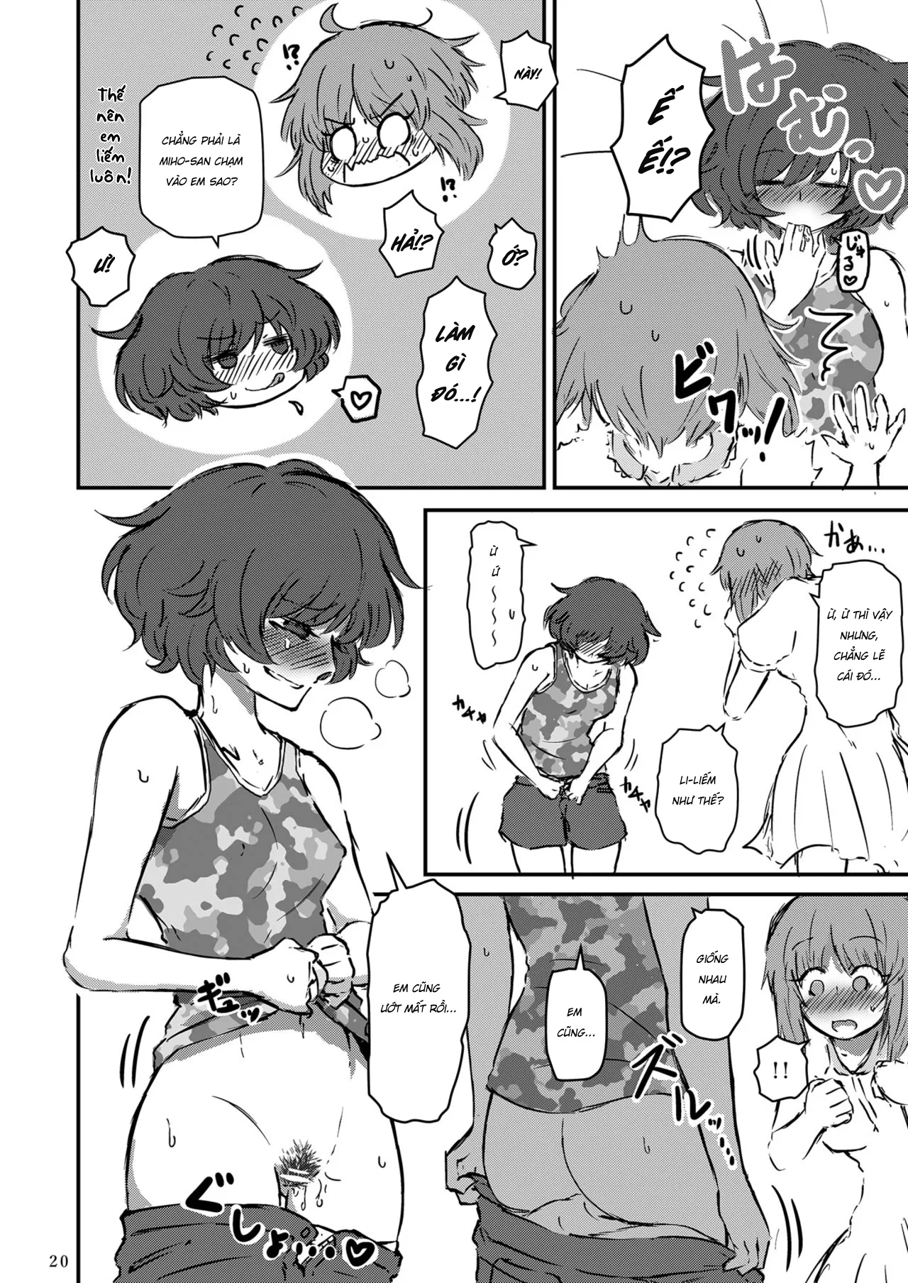 HentaiVN.net - Ảnh 21 - Chìm Vào Đại Dương [Taikai ni Shizumu.] - Chap 1
