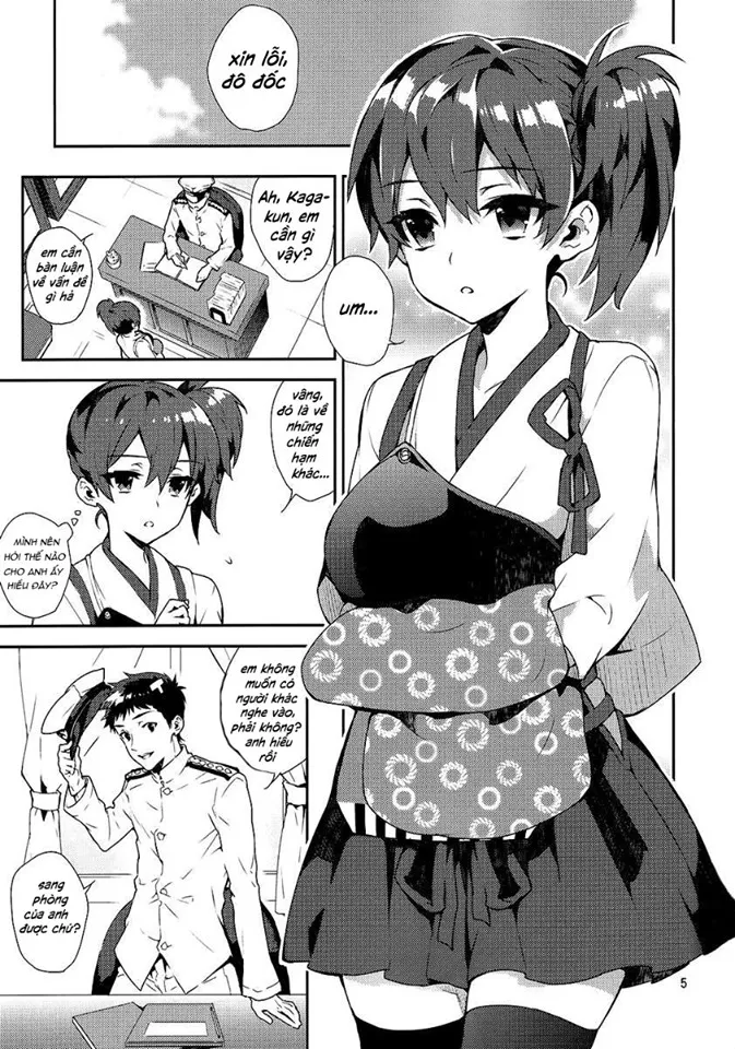 HentaiVN.net - Ảnh 5 - Mousou Kuubo Girl (Kantai Collection -KanColle-) [妄想空母ガール (艦隊これくしょん -艦これ-)] - Chap 1