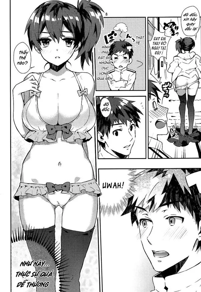 HentaiVN.net - Ảnh 8 - Mousou Kuubo Girl (Kantai Collection -KanColle-) [妄想空母ガール (艦隊これくしょん -艦これ-)] - Chap 1